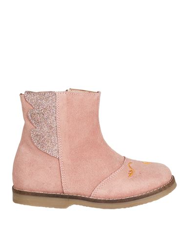 Oca-loca Toddler Girl Ankle Boots Antique Rose Size 10c Soft Leather In Pink
