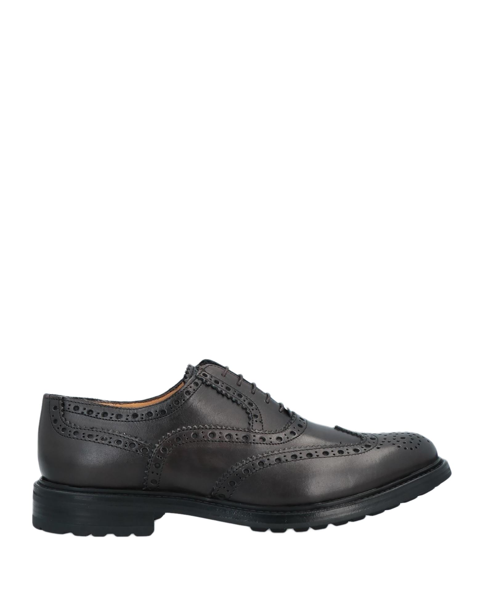 Angelo Pallotta Lace-up Shoes In Brown