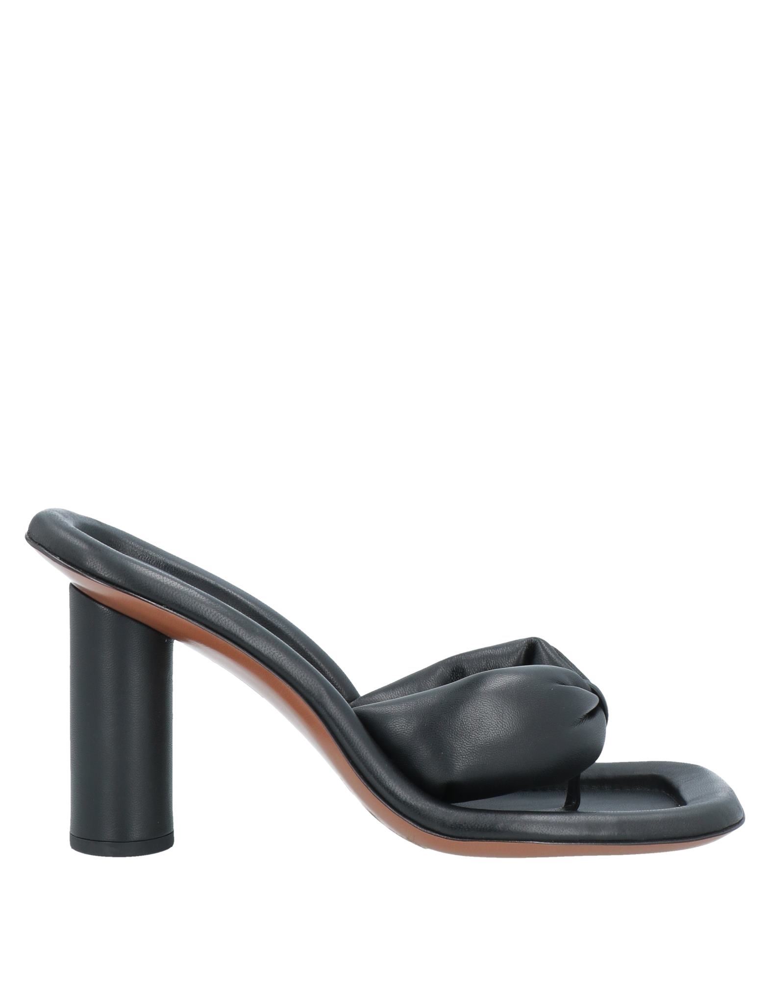 Shop Ambush Woman Thong Sandal Black Size 8 Soft Leather