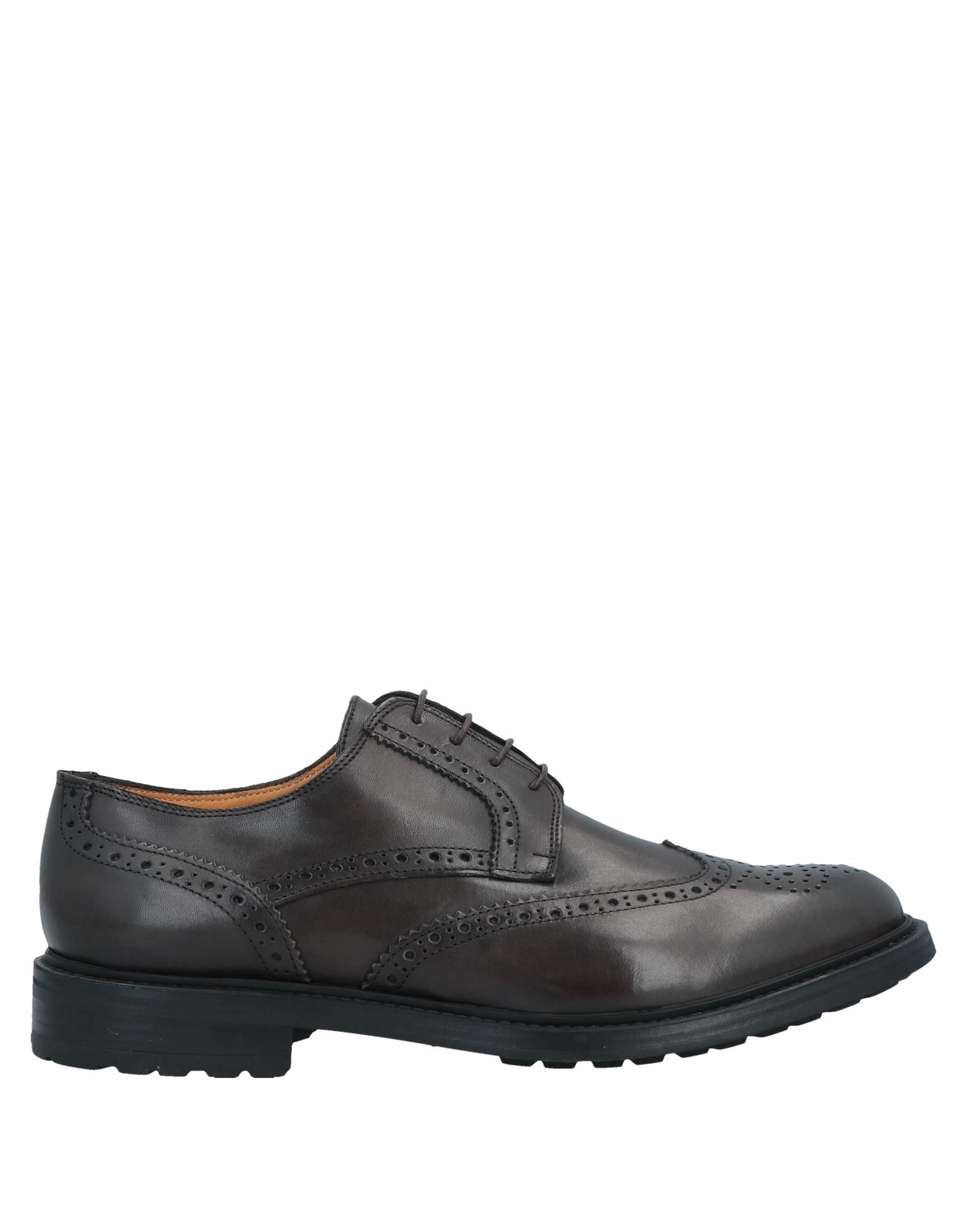 Angelo Pallotta Lace-up Shoes In Dark Brown | ModeSens