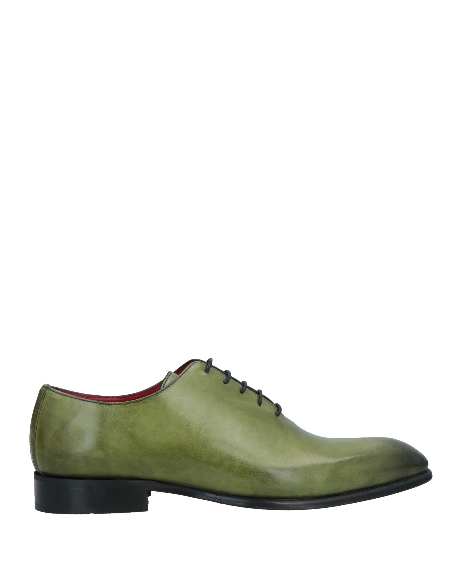 Angelo Pallotta Lace-up Shoes In Green
