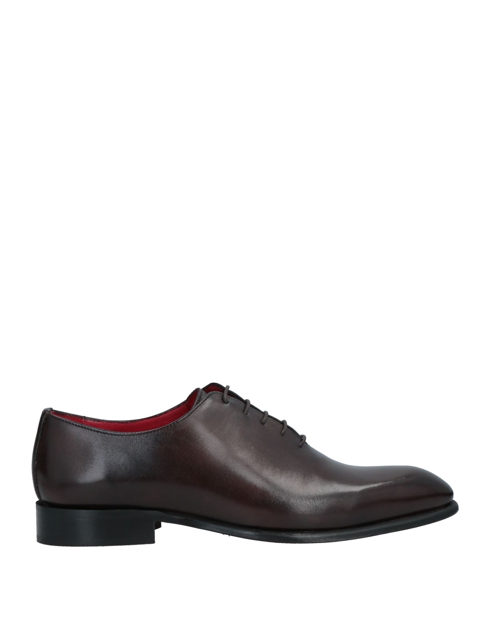 Angelo Pallotta Lace-up Shoes In Dark Brown