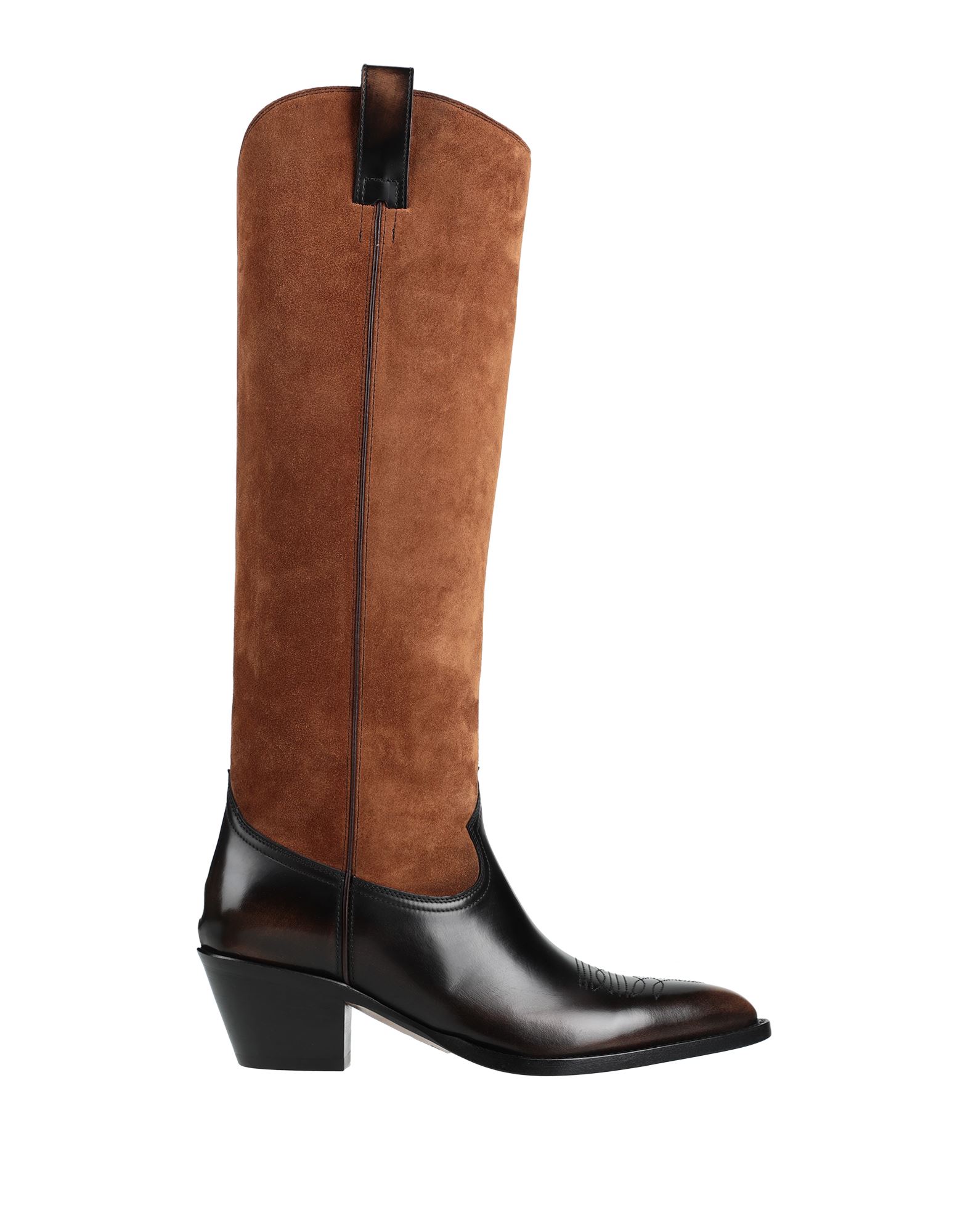 Buttero Knee Boots In Tan
