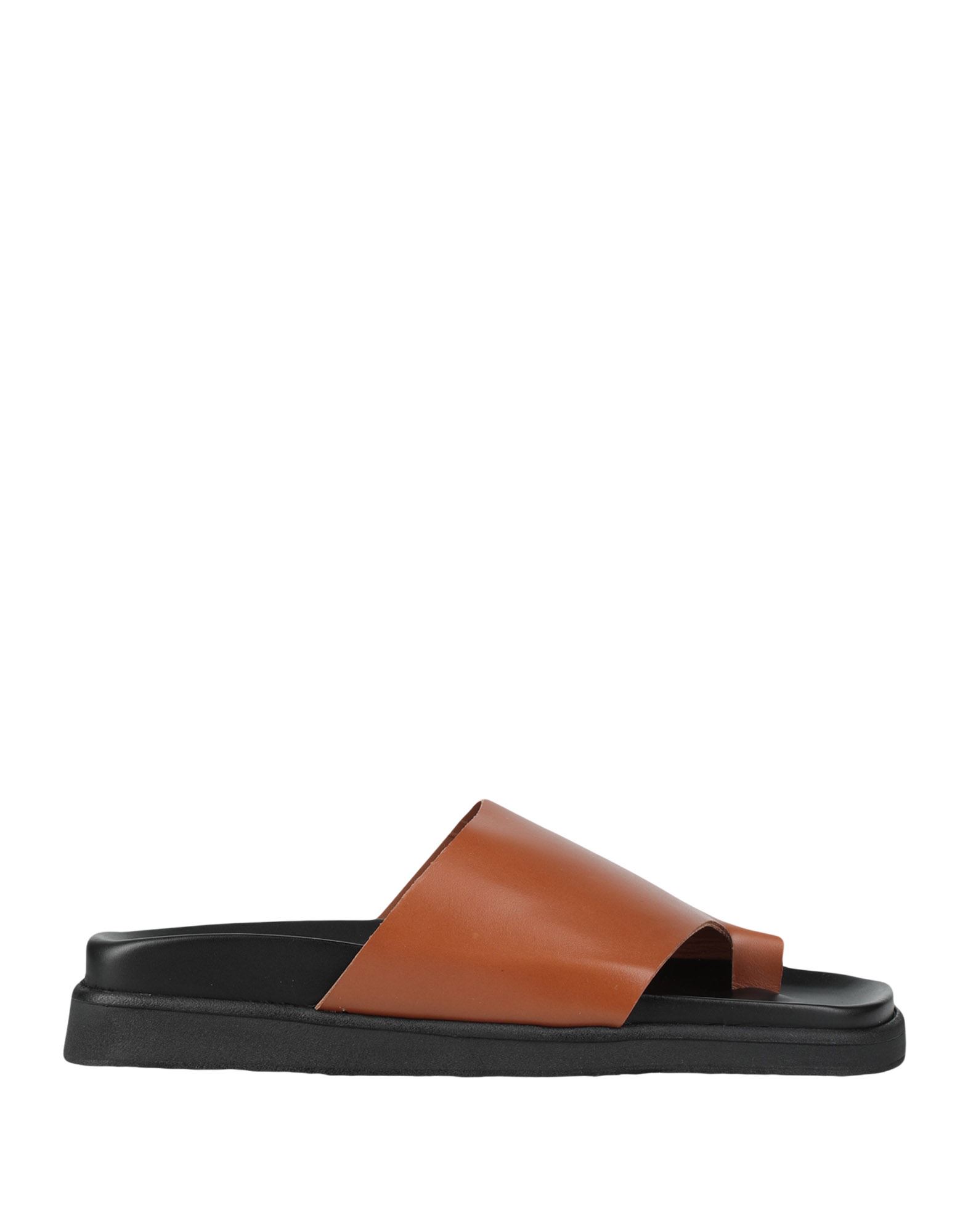 Alohas Toe Strap Sandals In Brown