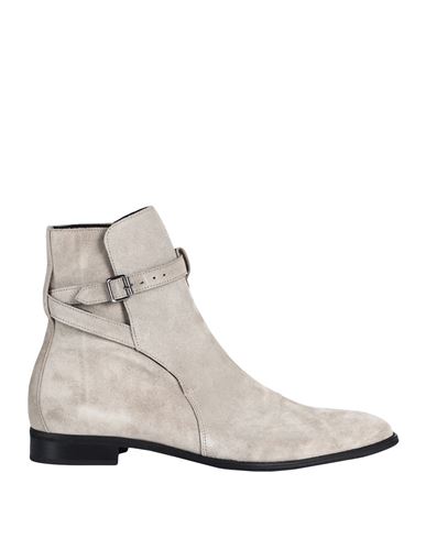 Artigiani Aurelio Giocondi Man Ankle Boots Dove Grey Size 13 Soft Leather