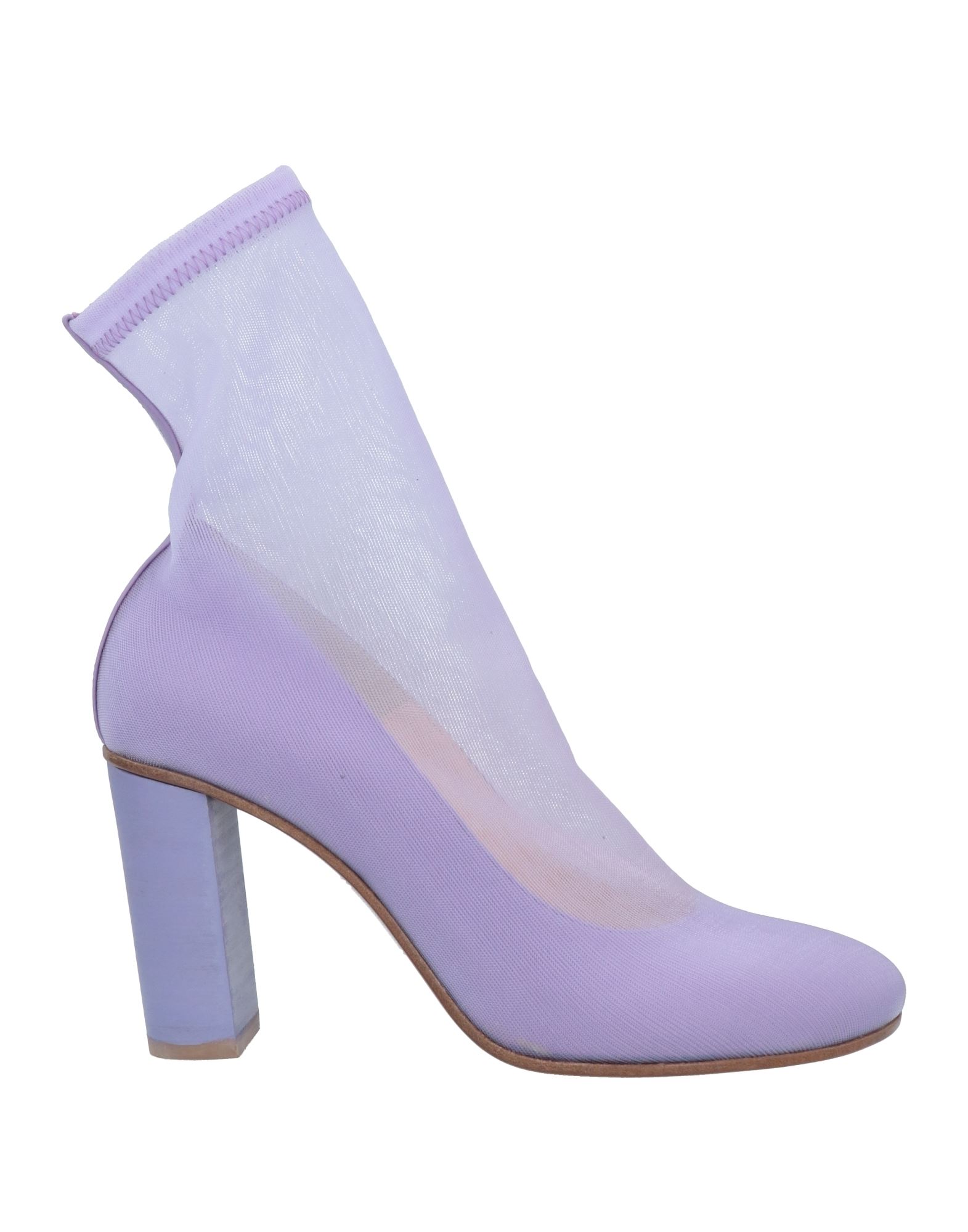 Stephen Venezia Ankle Boots In Lilac