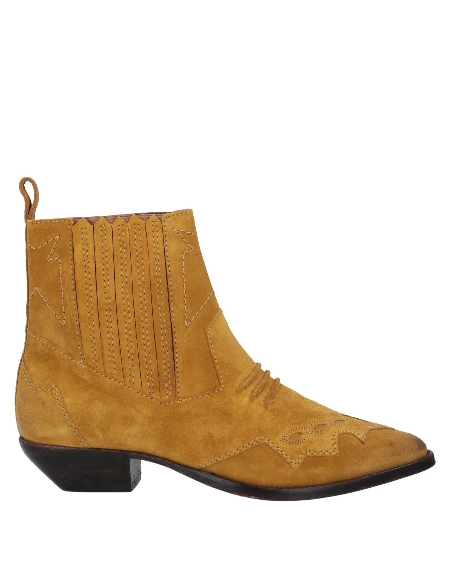 Roseanna Ankle Boots In Yellow