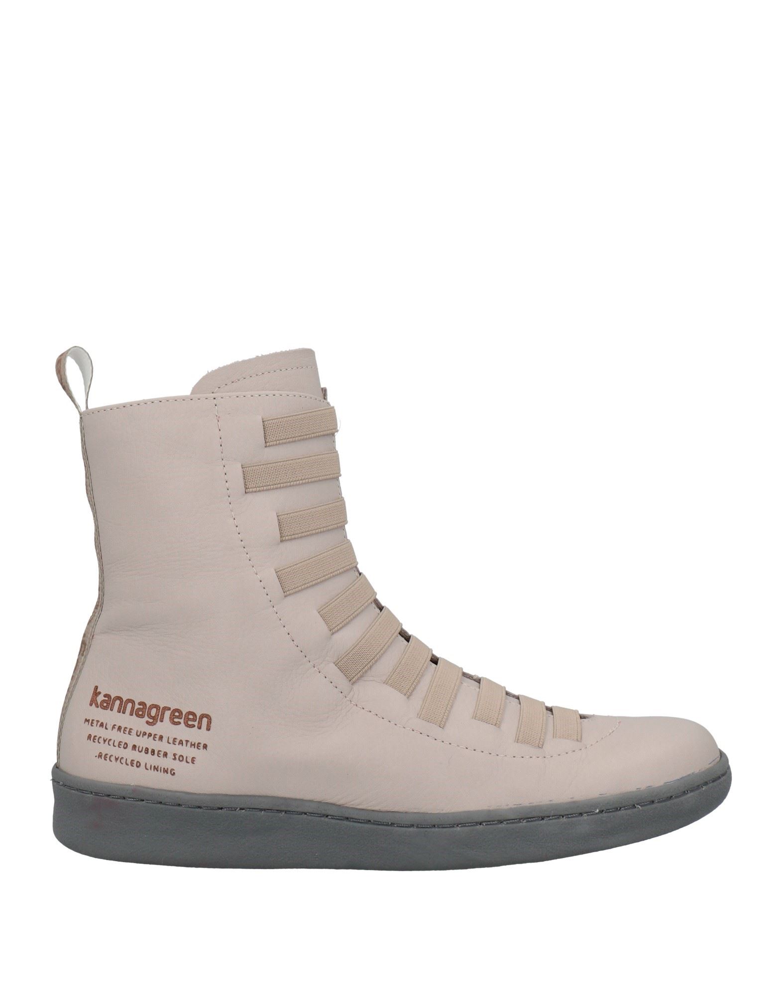 Kanna Ankle Boots In Light Grey