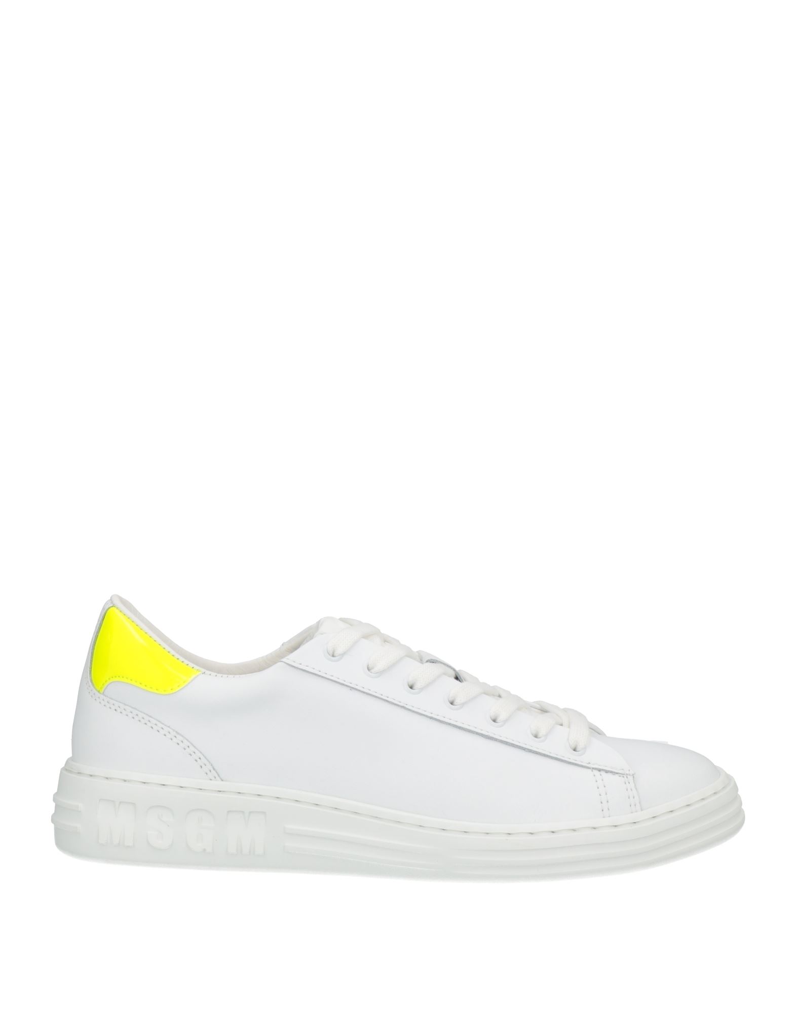 Msgm Sneakers In Yellow