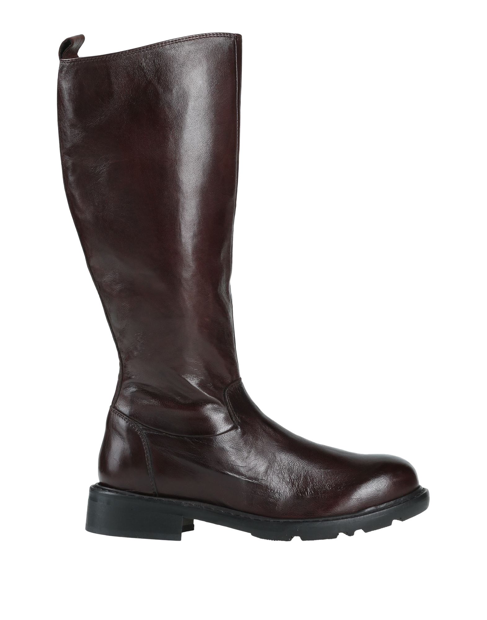 Oroscuro Knee Boots In Dark Brown