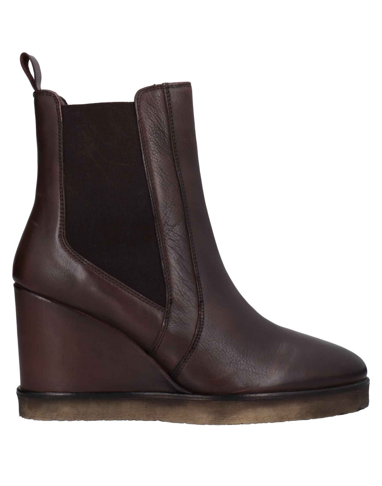 Cafènoir Ankle Boots In Brown