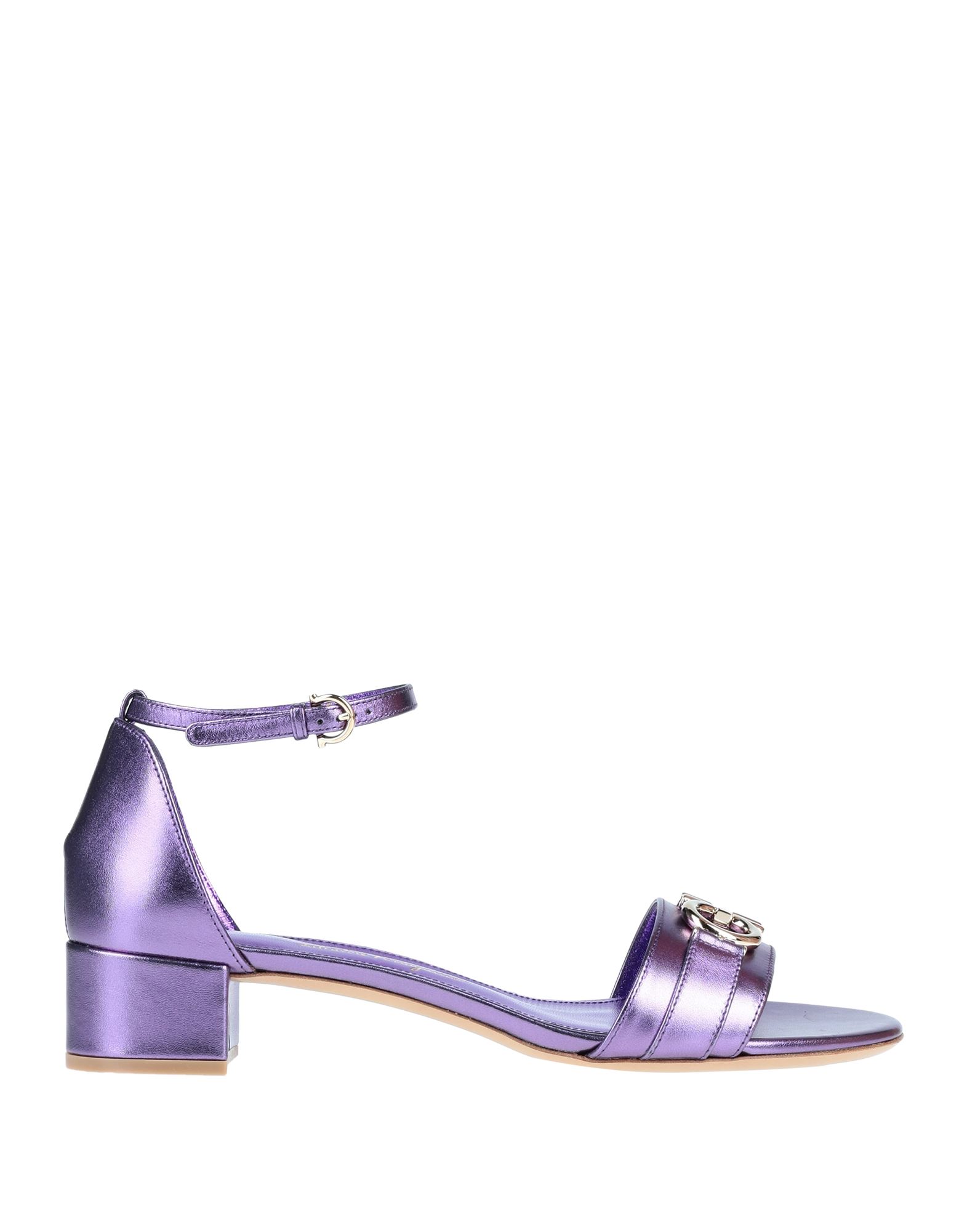 Ferragamo Sandals In Purple
