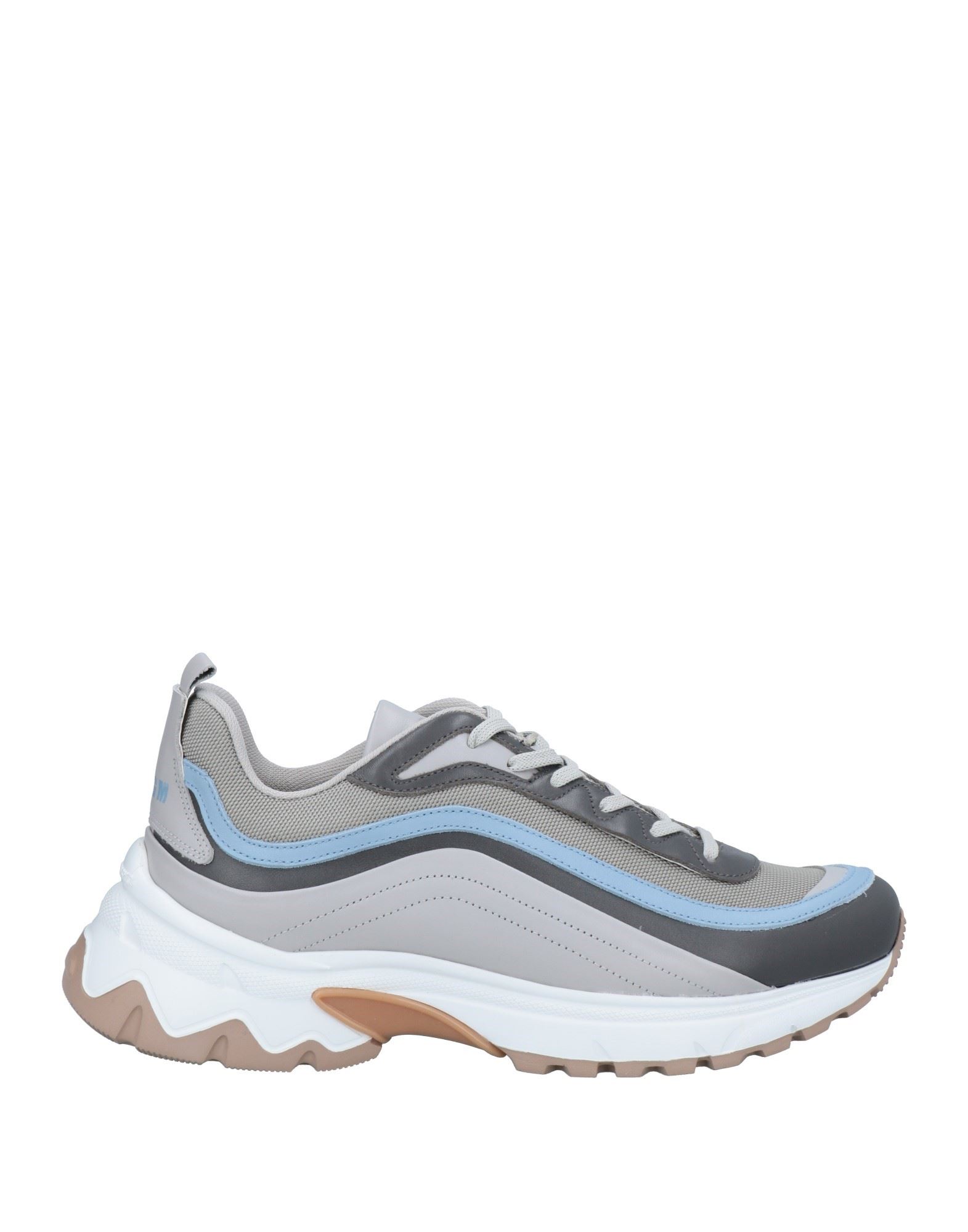 Msgm Sneakers In Dove Grey