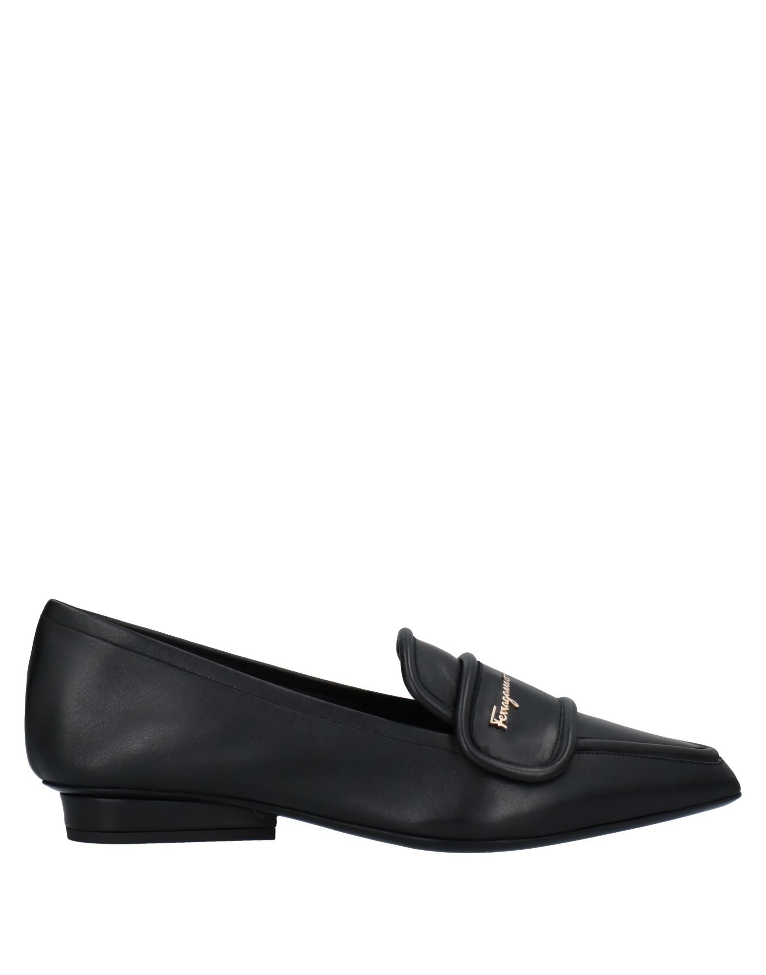 FERRAGAMO Loafers in black