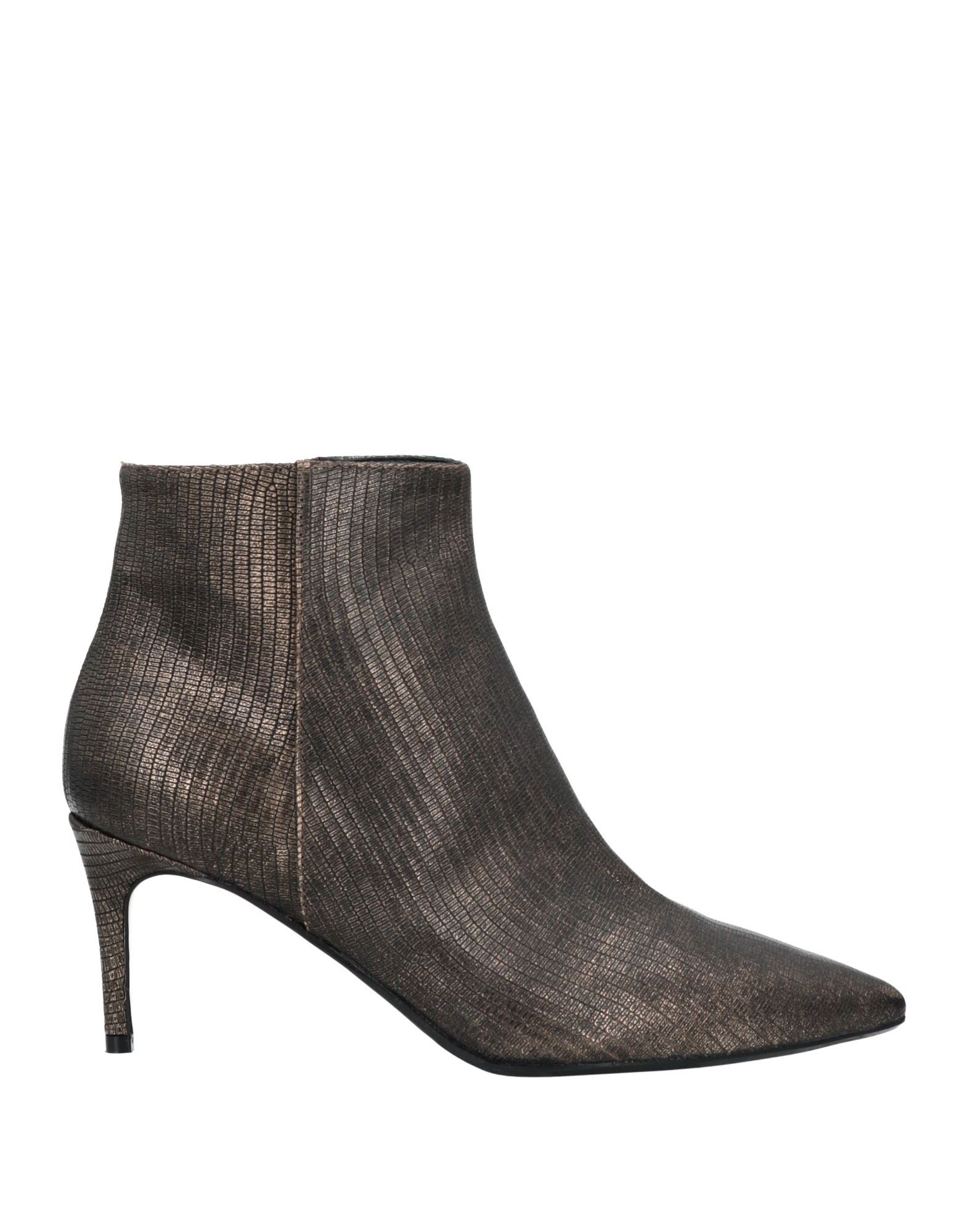 Michelediloco Ankle Boots In Bronze