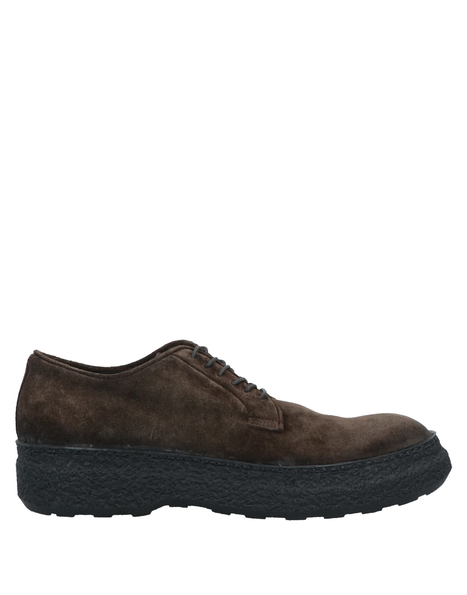 Pantanetti Lace-up Shoes In Dark Brown