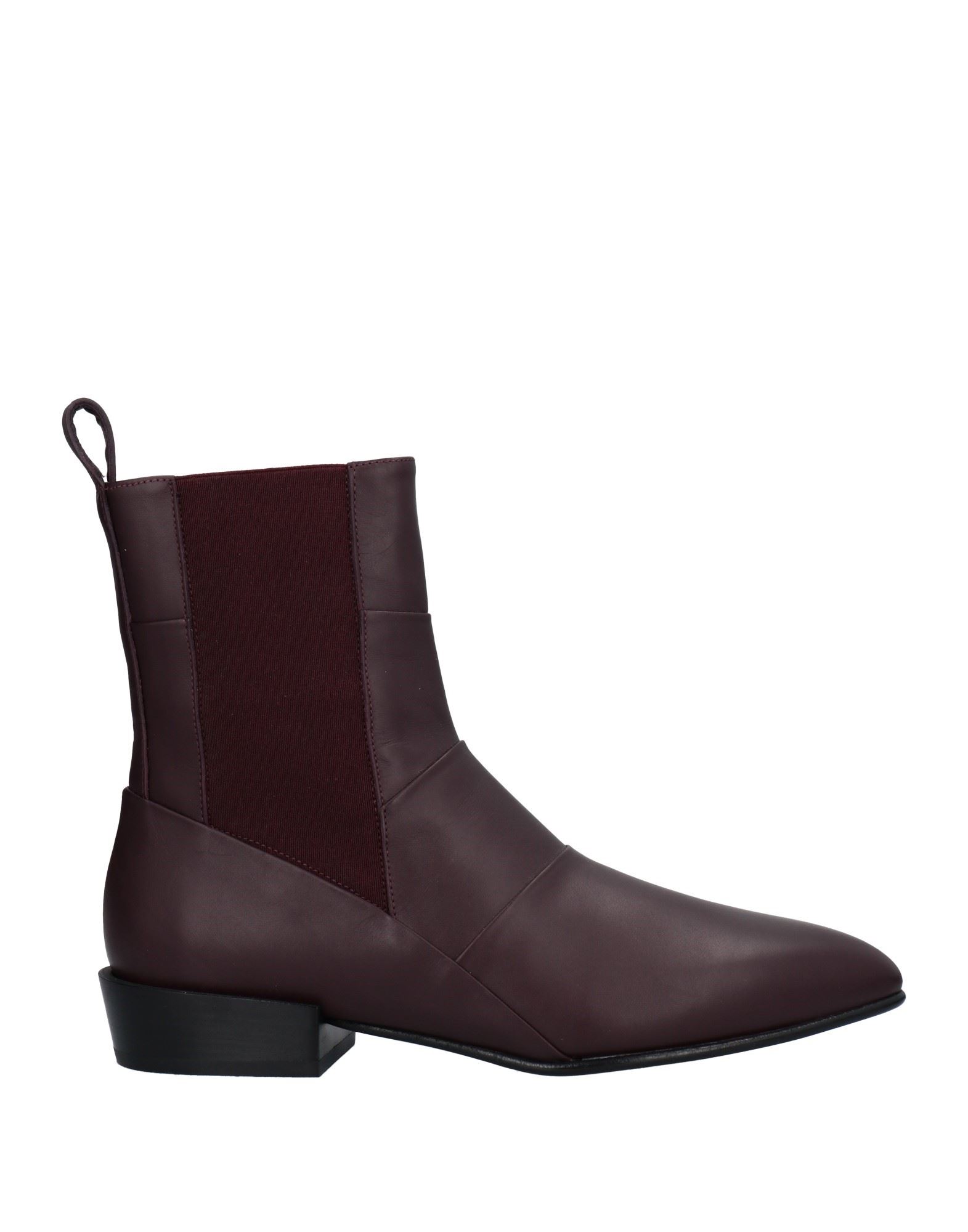 3.1 Phillip Lim Ankle Boots In Deep Purple