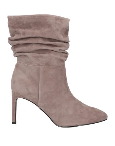 Bibi Lou Woman Ankle Boots Grey Size 8 Soft Leather In Grey