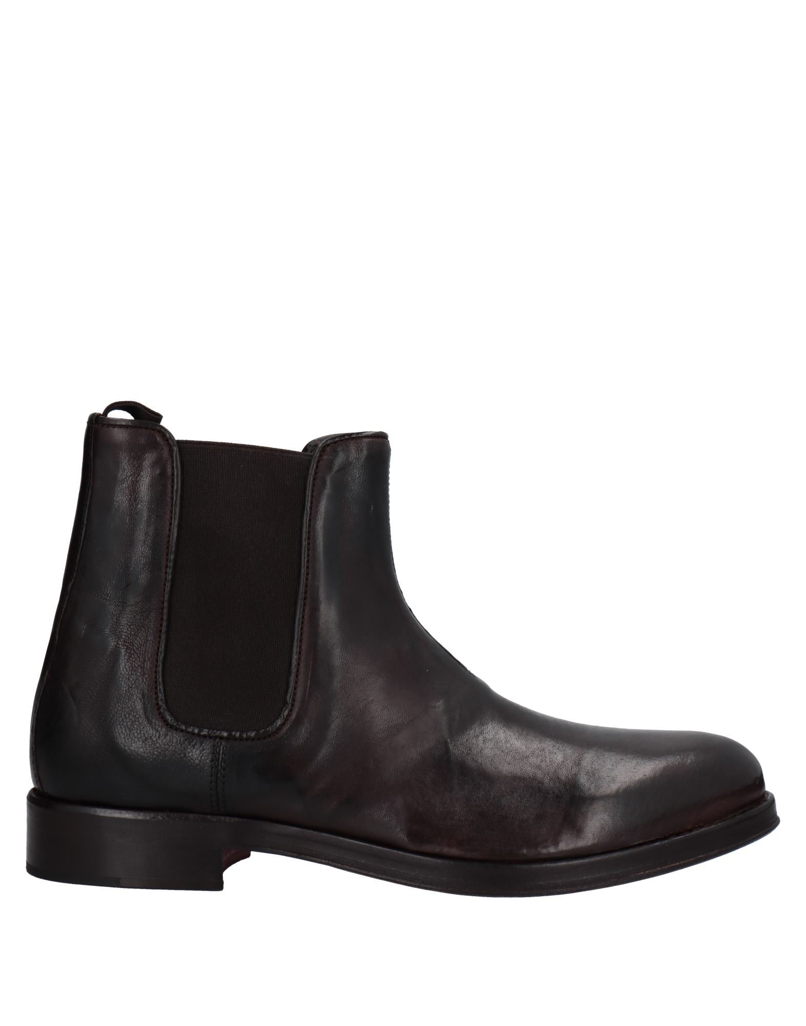 6 Punto 9 Ankle Boots In Dark Brown | ModeSens