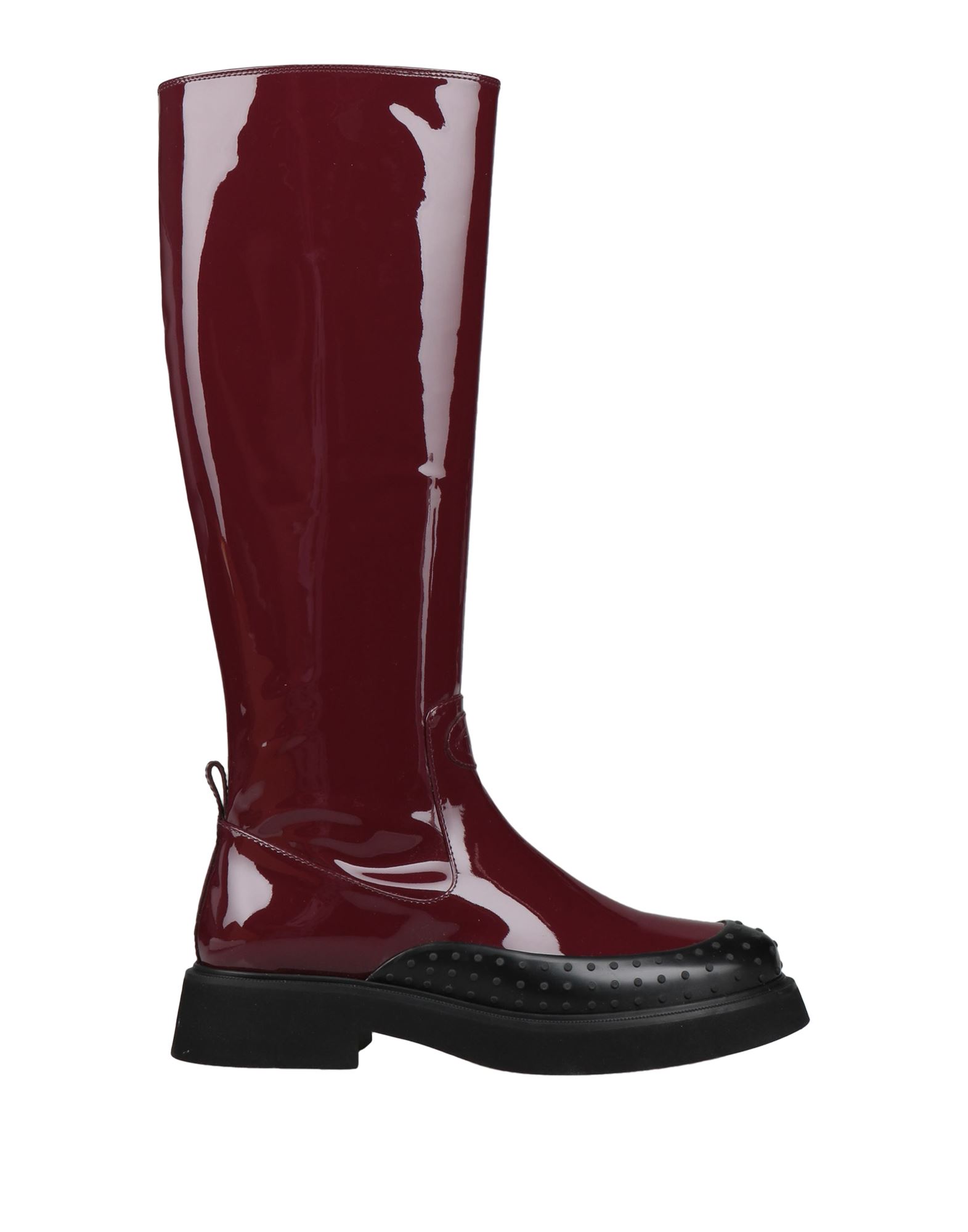 Tod's Knee Boots In Purple