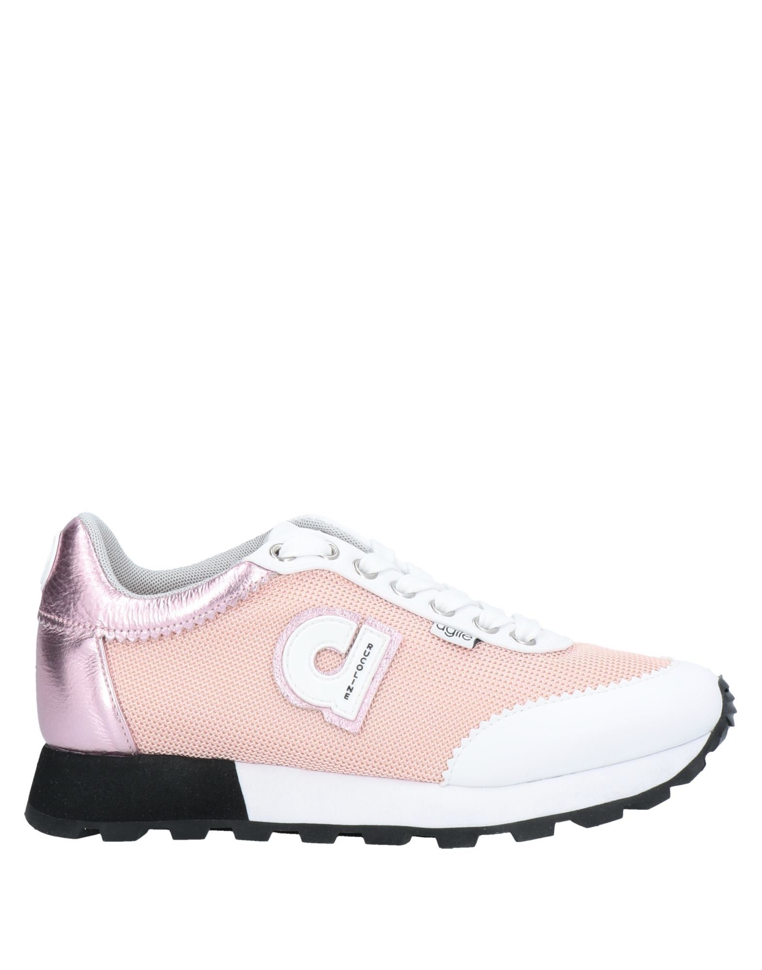 Agile By Rucoline Sneakers In Salmon Pink