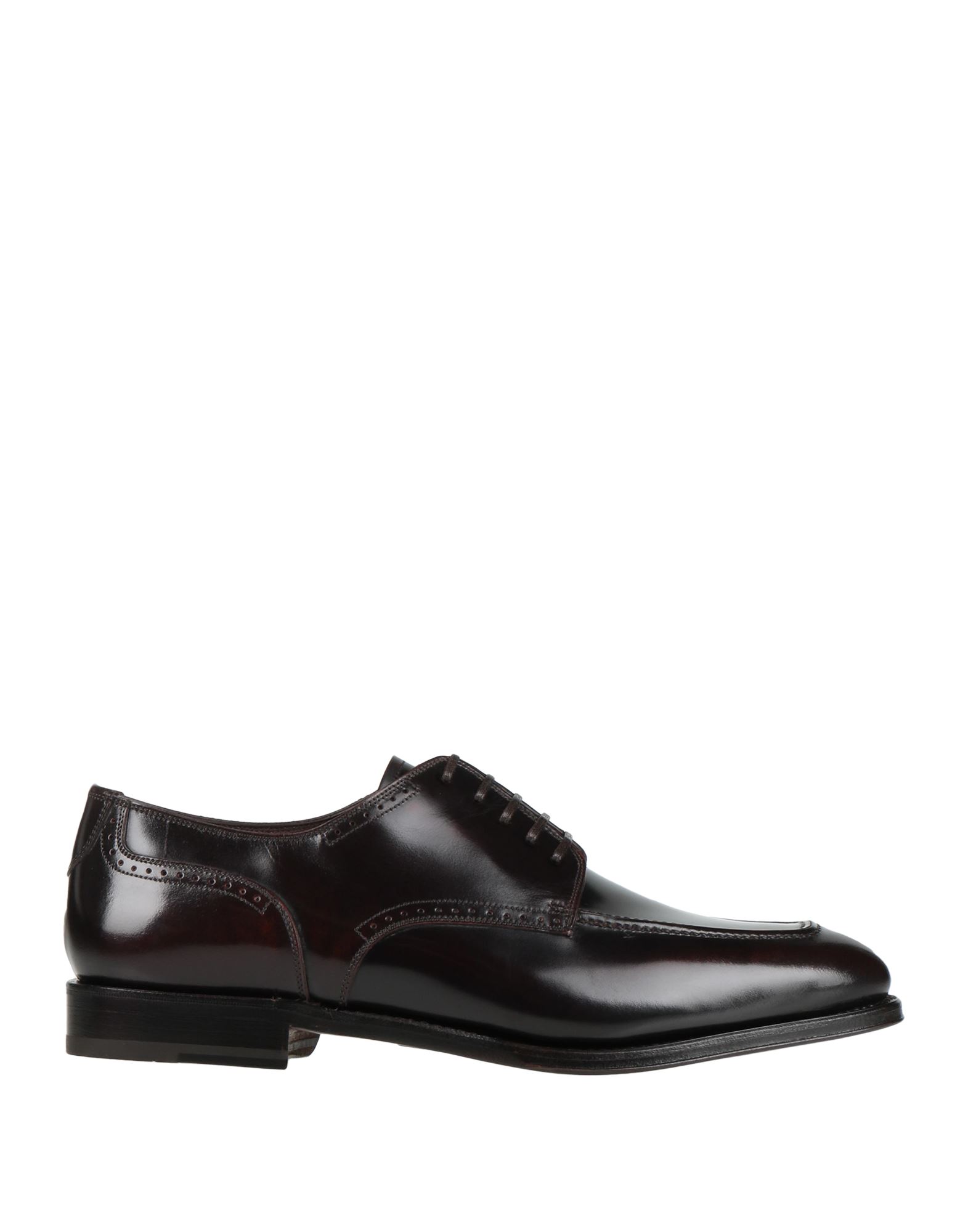 Ferragamo Lace-up Shoes In Dark Brown