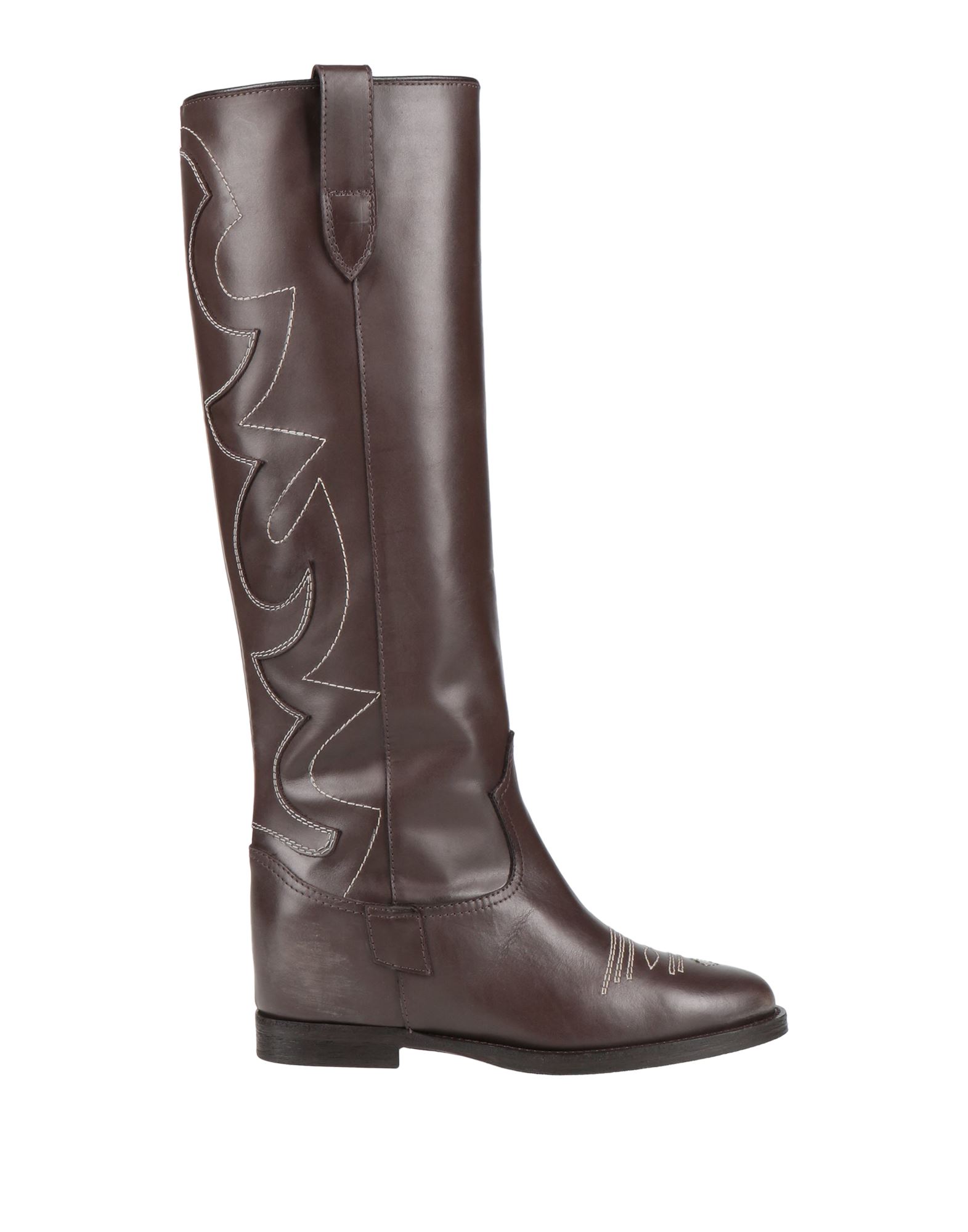 Via Roma 15 Malibu Dark Brown Camperos Boot In Brown