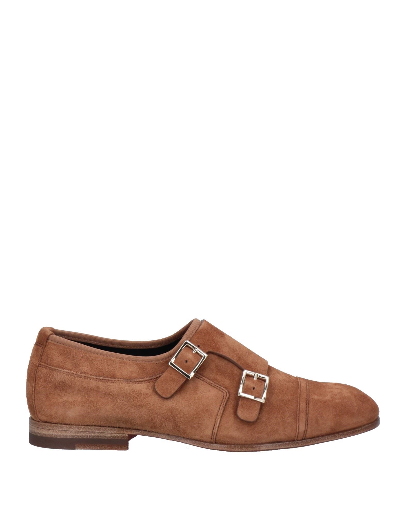 Santoni Loafers In Brown