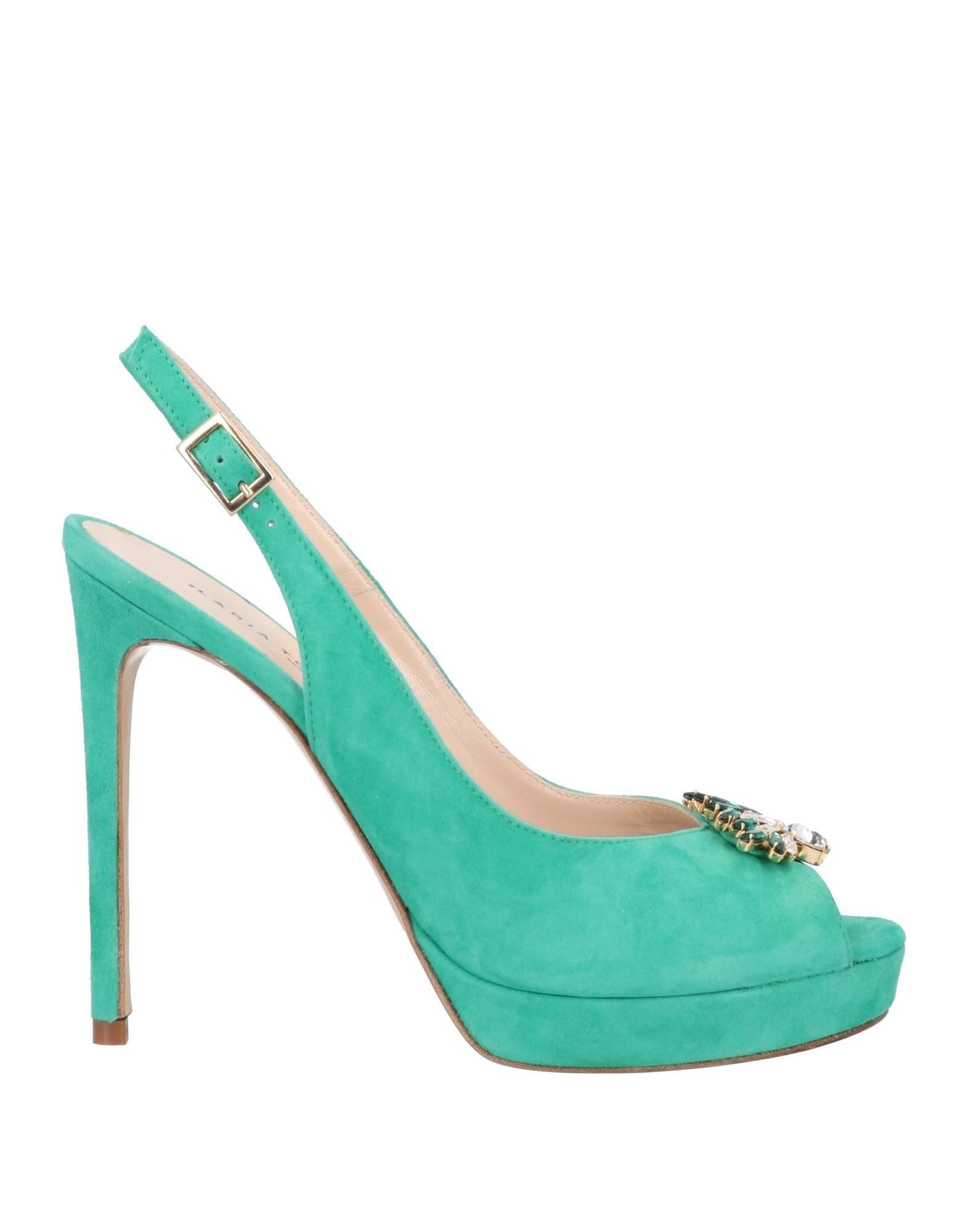 Ilaria Toschi Sandals In Light Green