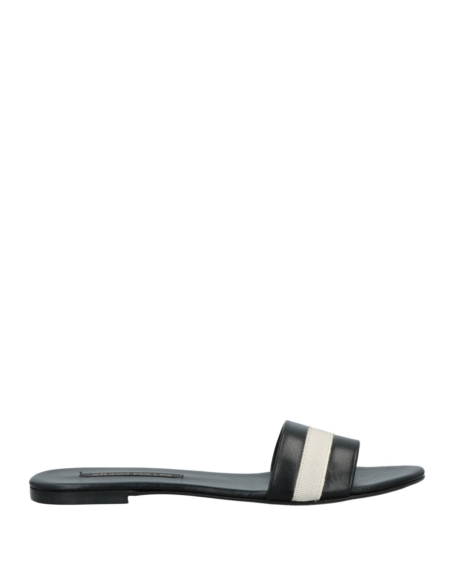 Studio Pollini Sandals In Black