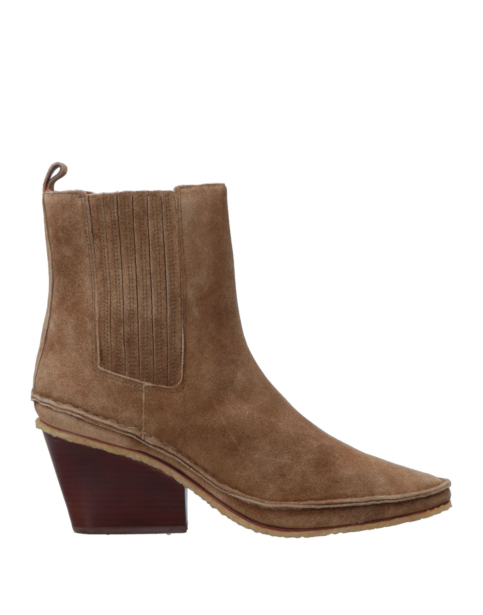 Tory Burch Ankle Boots In Beige