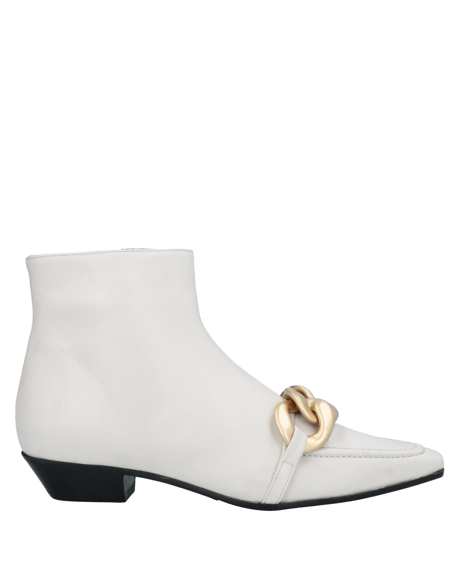 Ovye' By Cristina Lucchi Ankle Boots In Light Grey