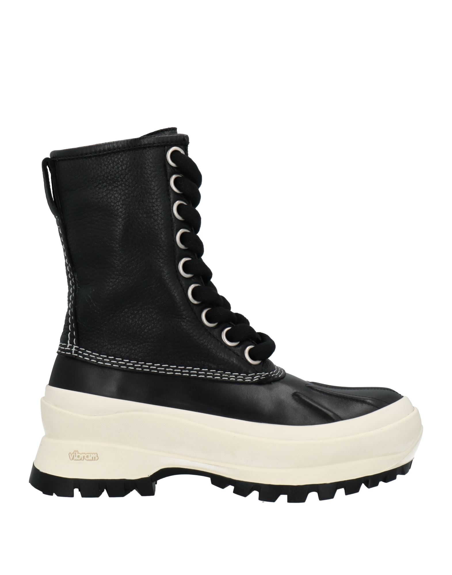 Shop Jil Sander Woman Ankle Boots Black Size 8 Calfskin