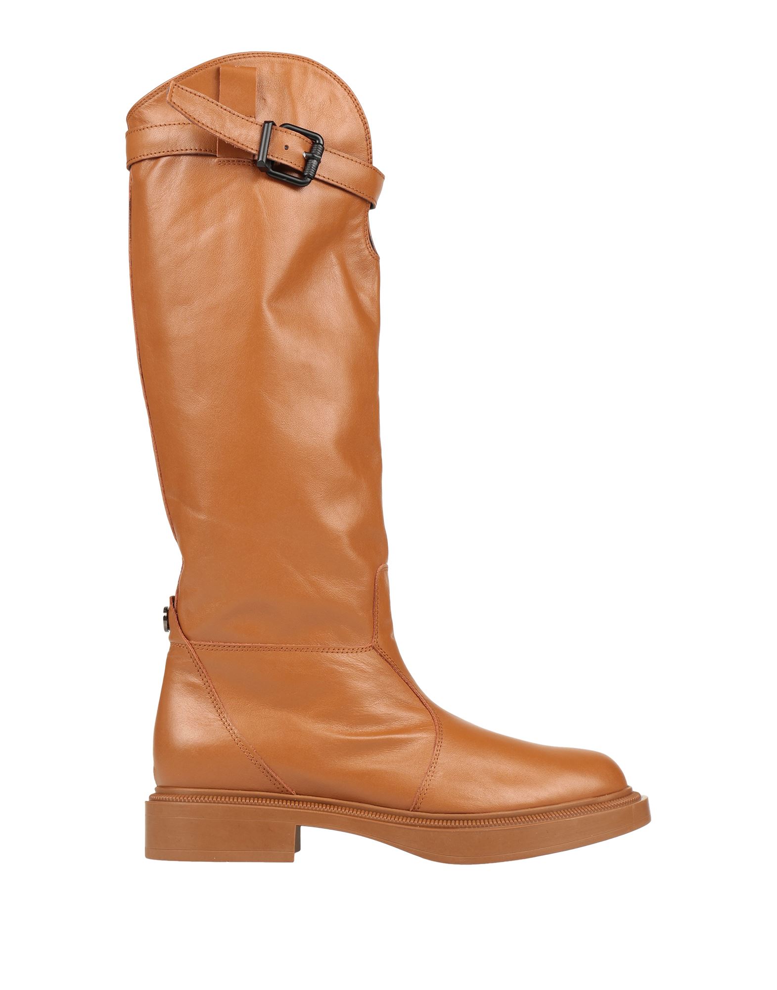 Janet & Janet Knee Boots In Tan