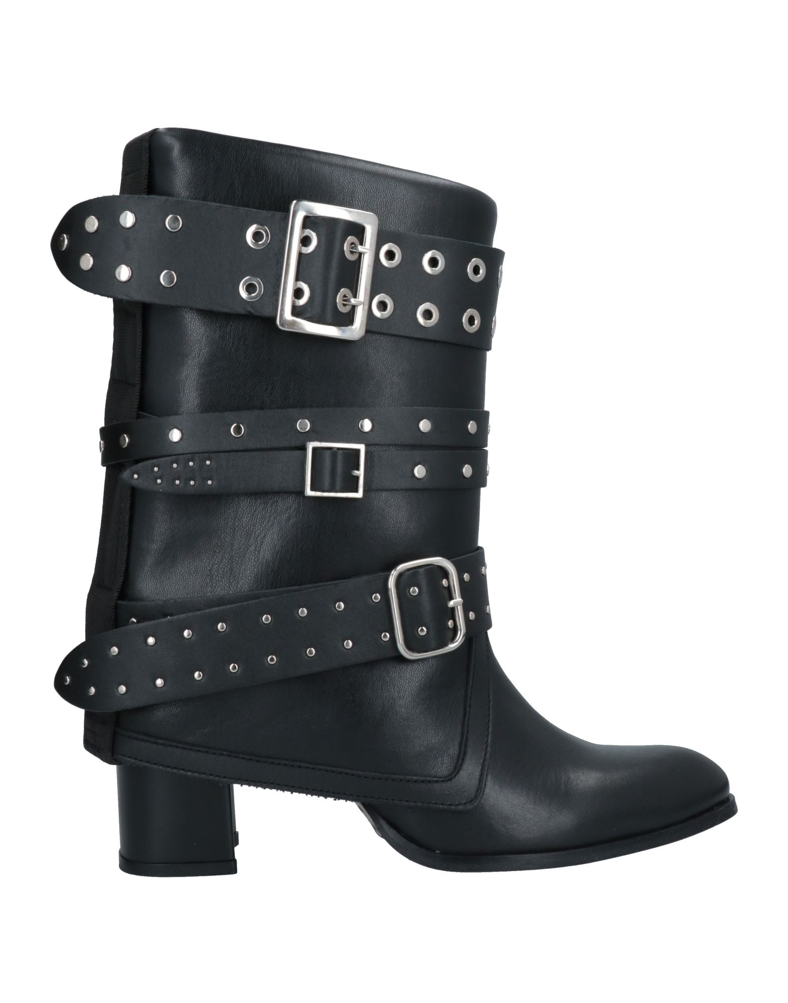 Shop Bruno Bordese Woman Ankle Boots Black Size 6 Calfskin