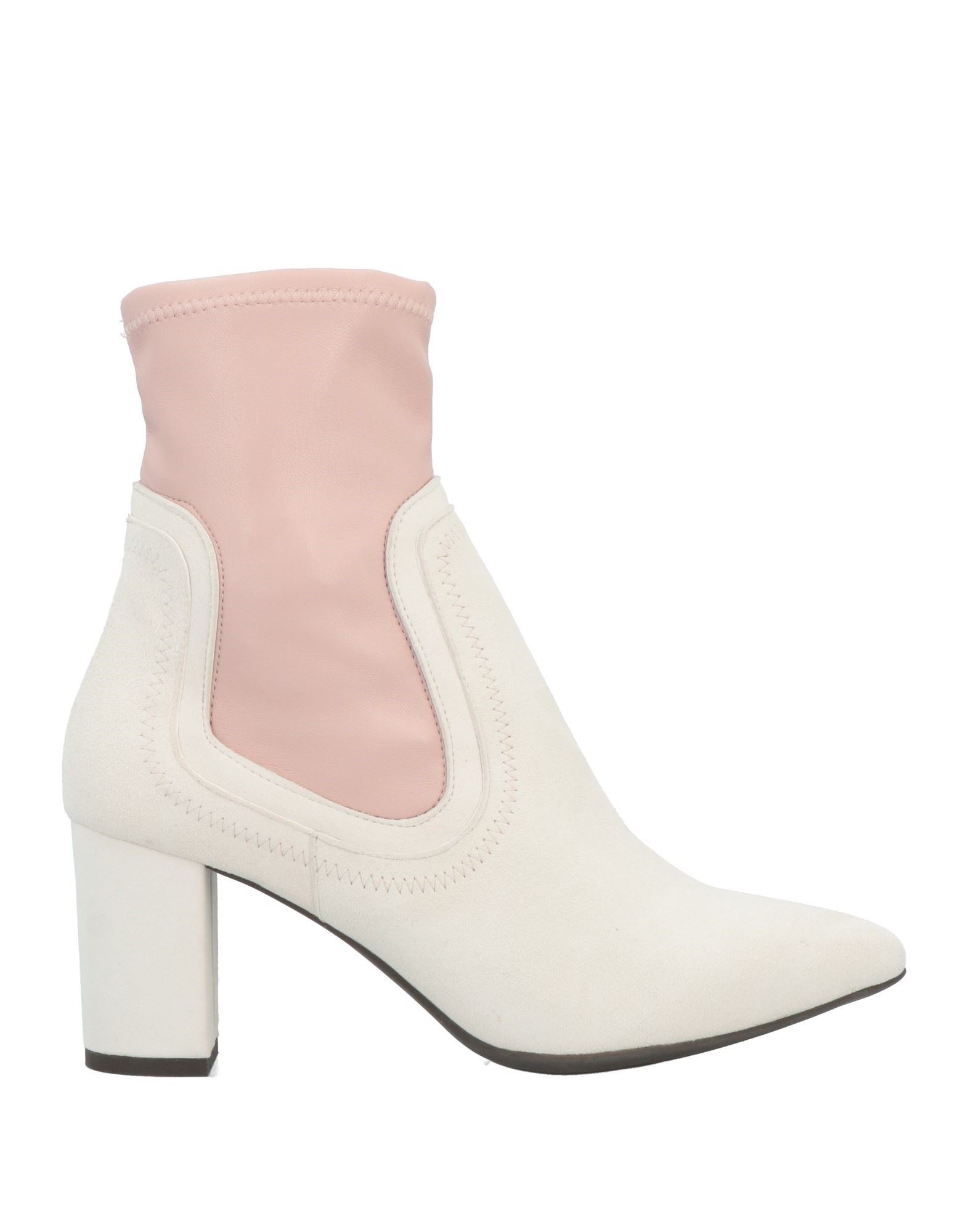 Marian Ankle Boots In Ivory