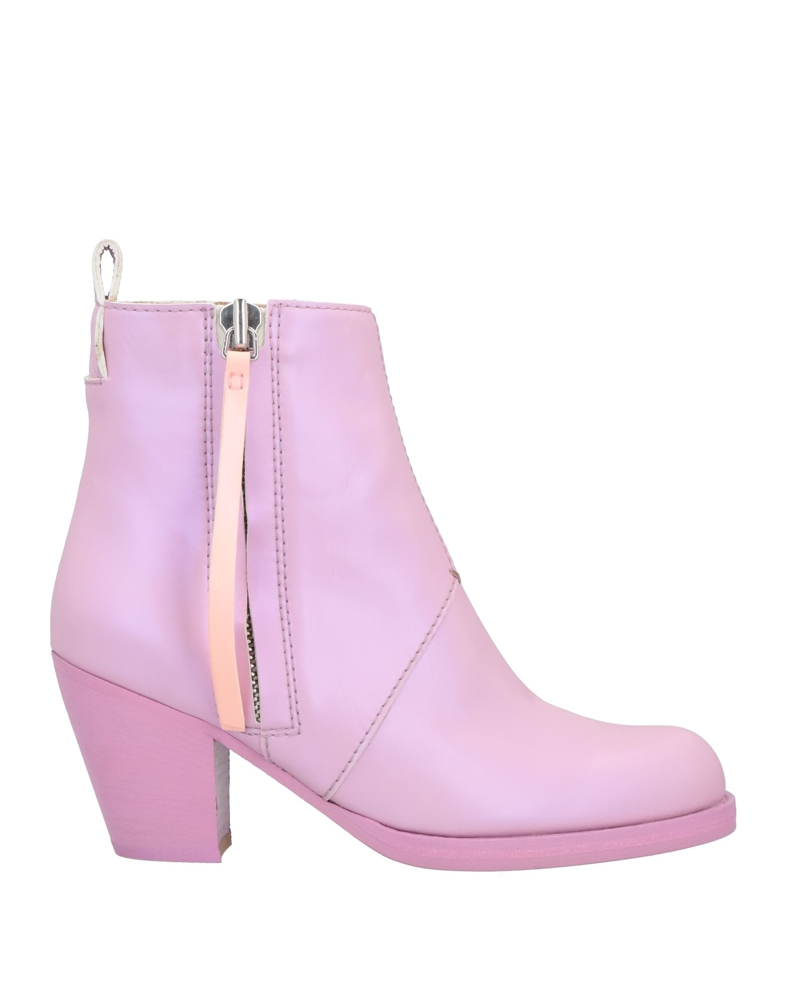 Acne Studios Ankle Boots In Lilac