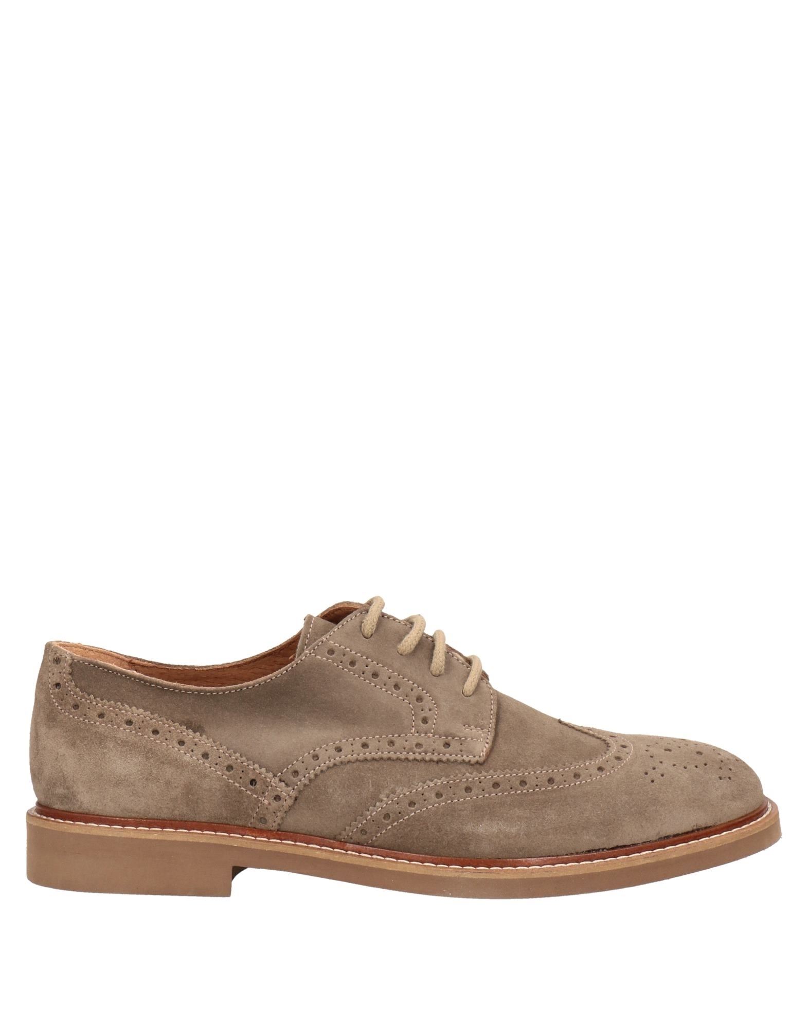 Antica Cuoieria Lace-up Shoes In Khaki