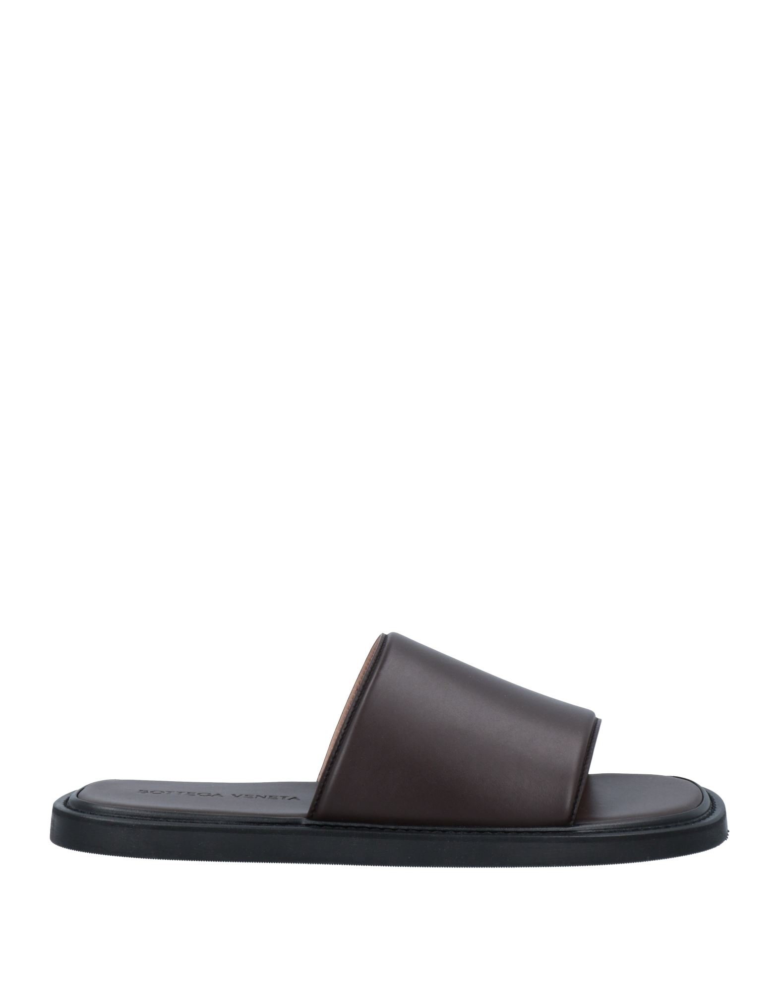 Mens Shoes Sandals Bottega Veneta Intrecciato Leather Mule in Black for Men slides and flip flops Sandals and flip-flops 