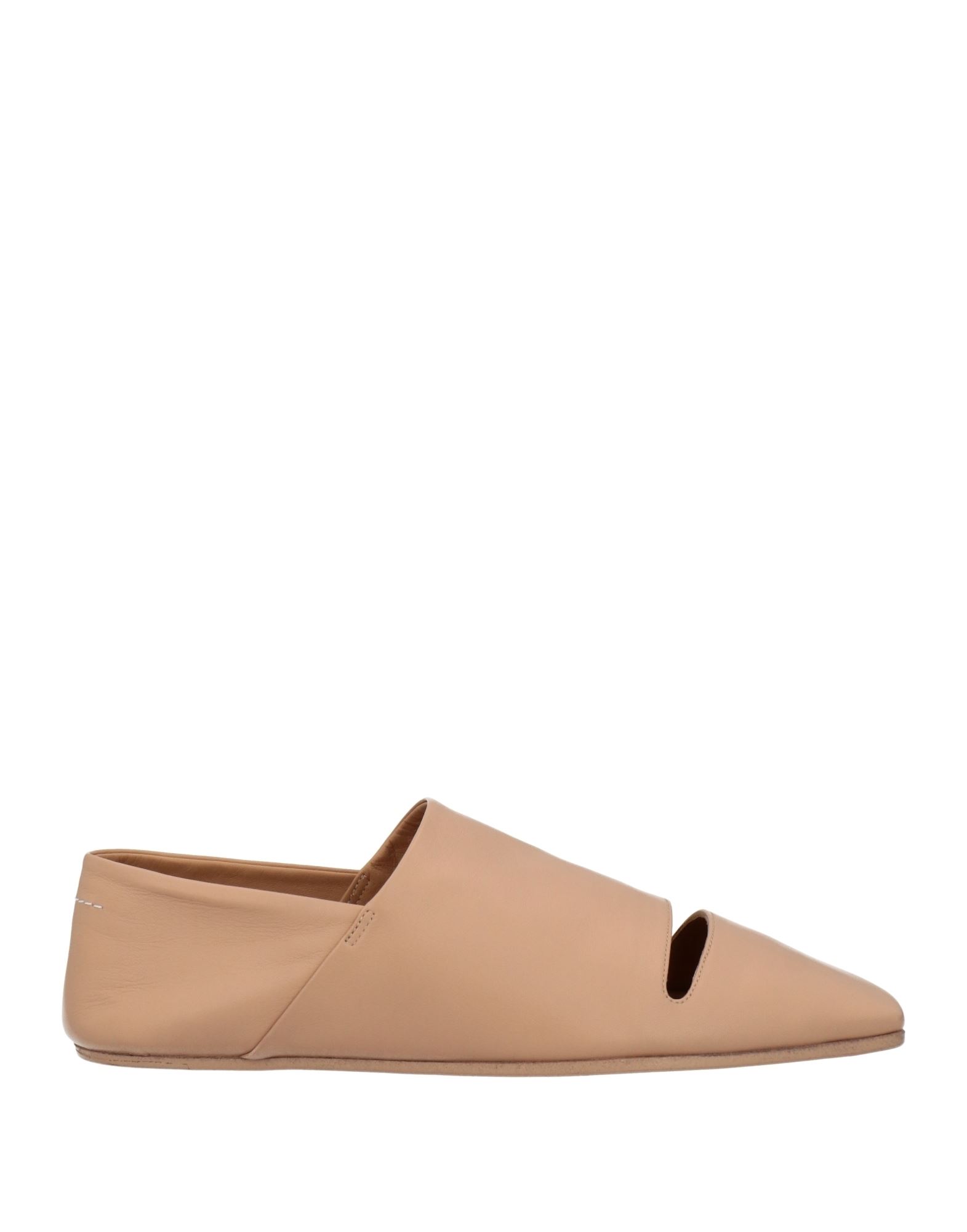 Mm6 Maison Margiela Loafers In Sand