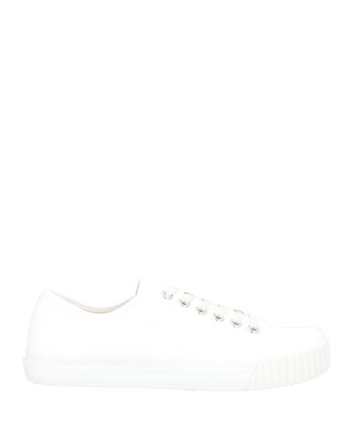 Maison Margiela Off-white Tabi Sneakers In White