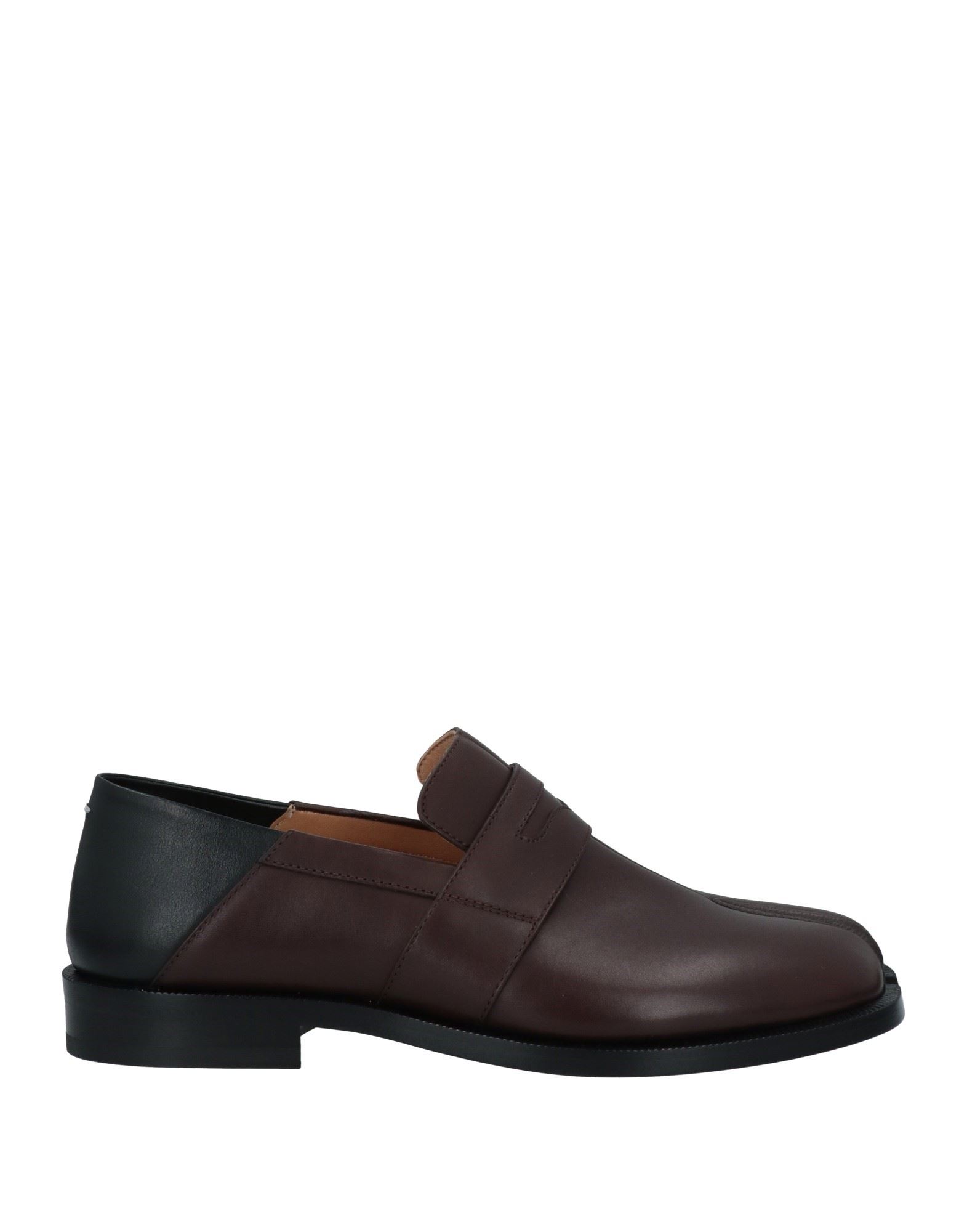 Maison Margiela Loafers In Dark Brown