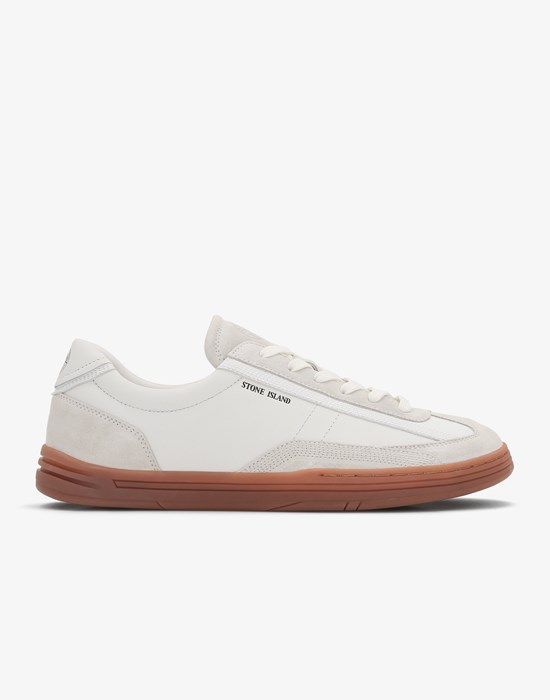  STONE ISLAND S0101 Chaussure. Homme Blanc