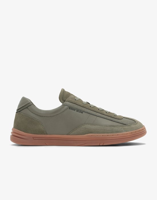  STONE ISLAND S0101 Chaussure. Homme Vert militaire