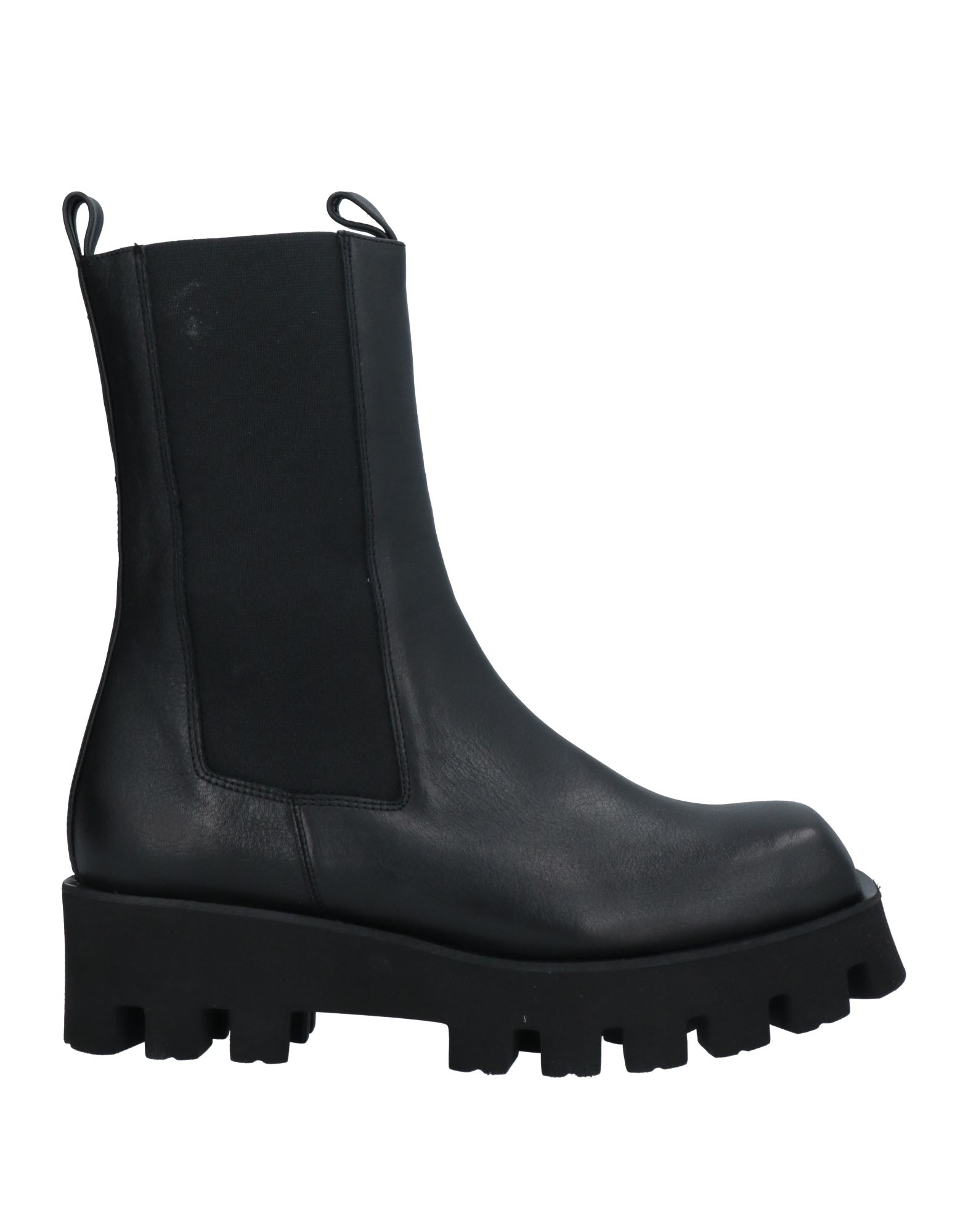Paloma Barceló Woman Ankle Boots Black Size 9.5 Soft Leather In Black