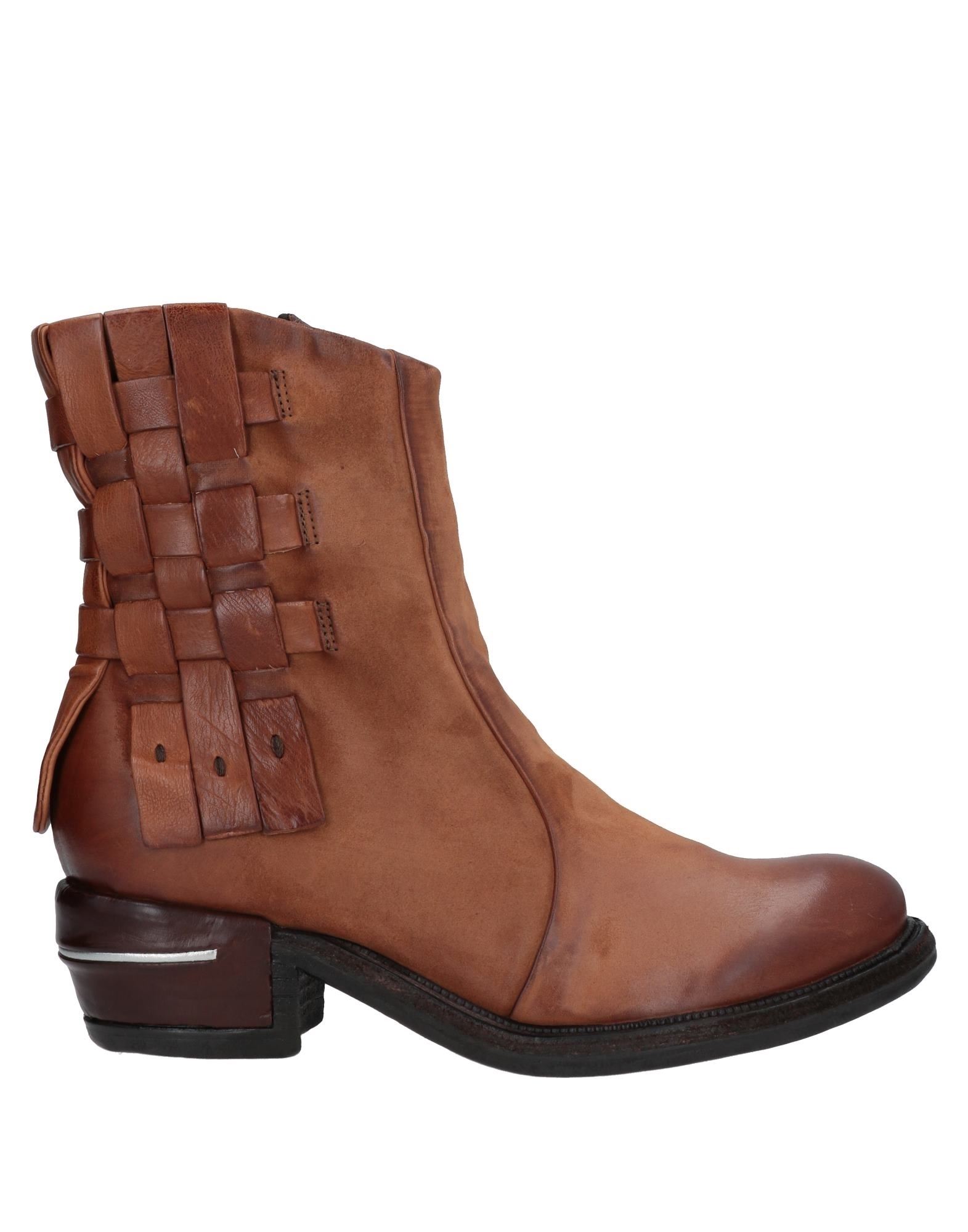 A.s. 98 Ankle Boots In Tan