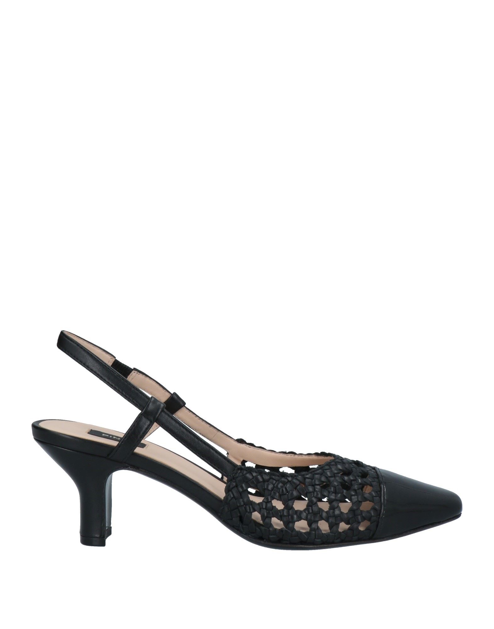 Shop Pinko Woman Pumps Black Size 9 Soft Leather