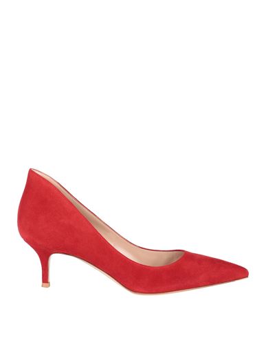 Gianvito Rossi Woman Pumps Red Size 8 Soft Leather