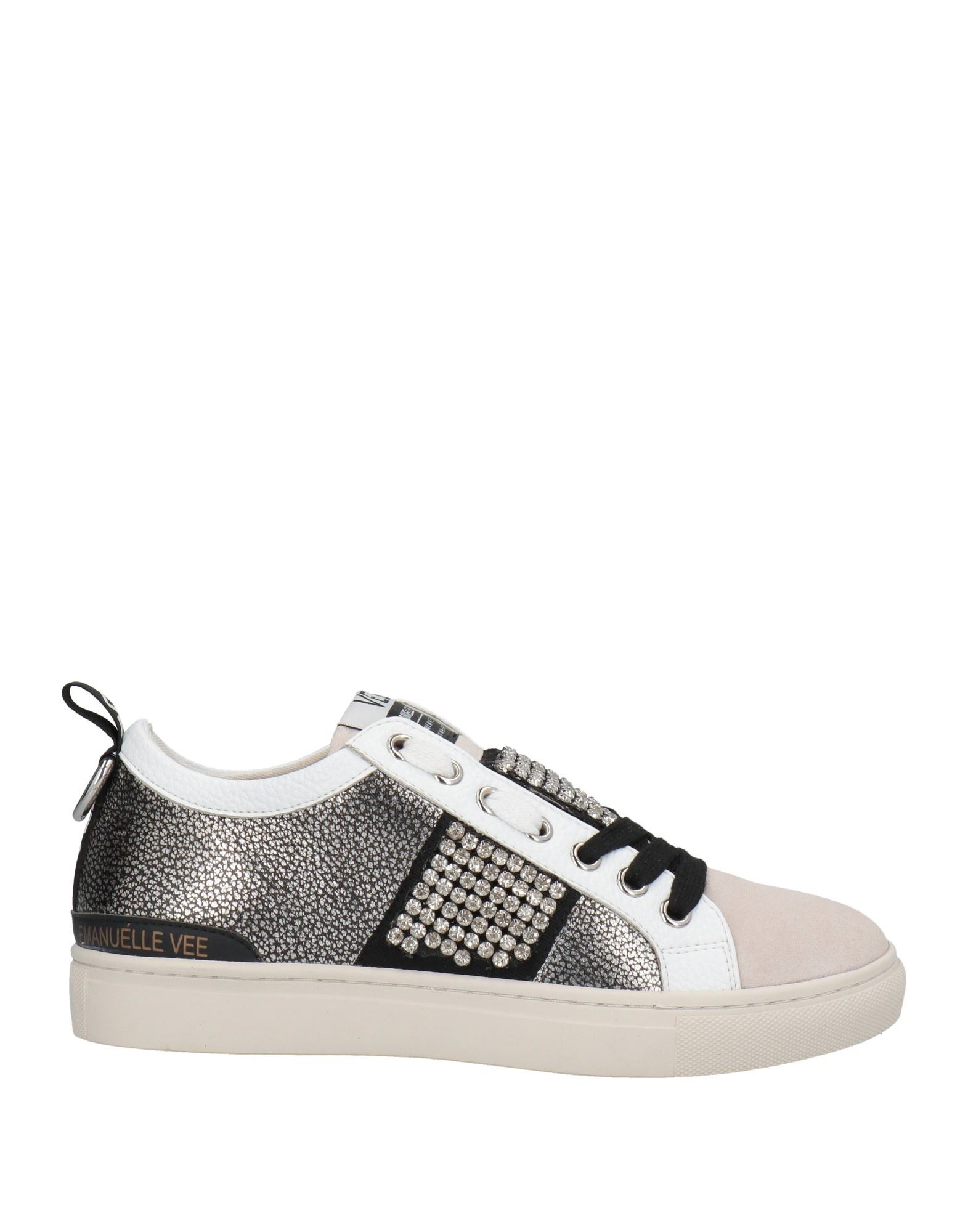 Emanuélle Vee Sneakers In Silver | ModeSens