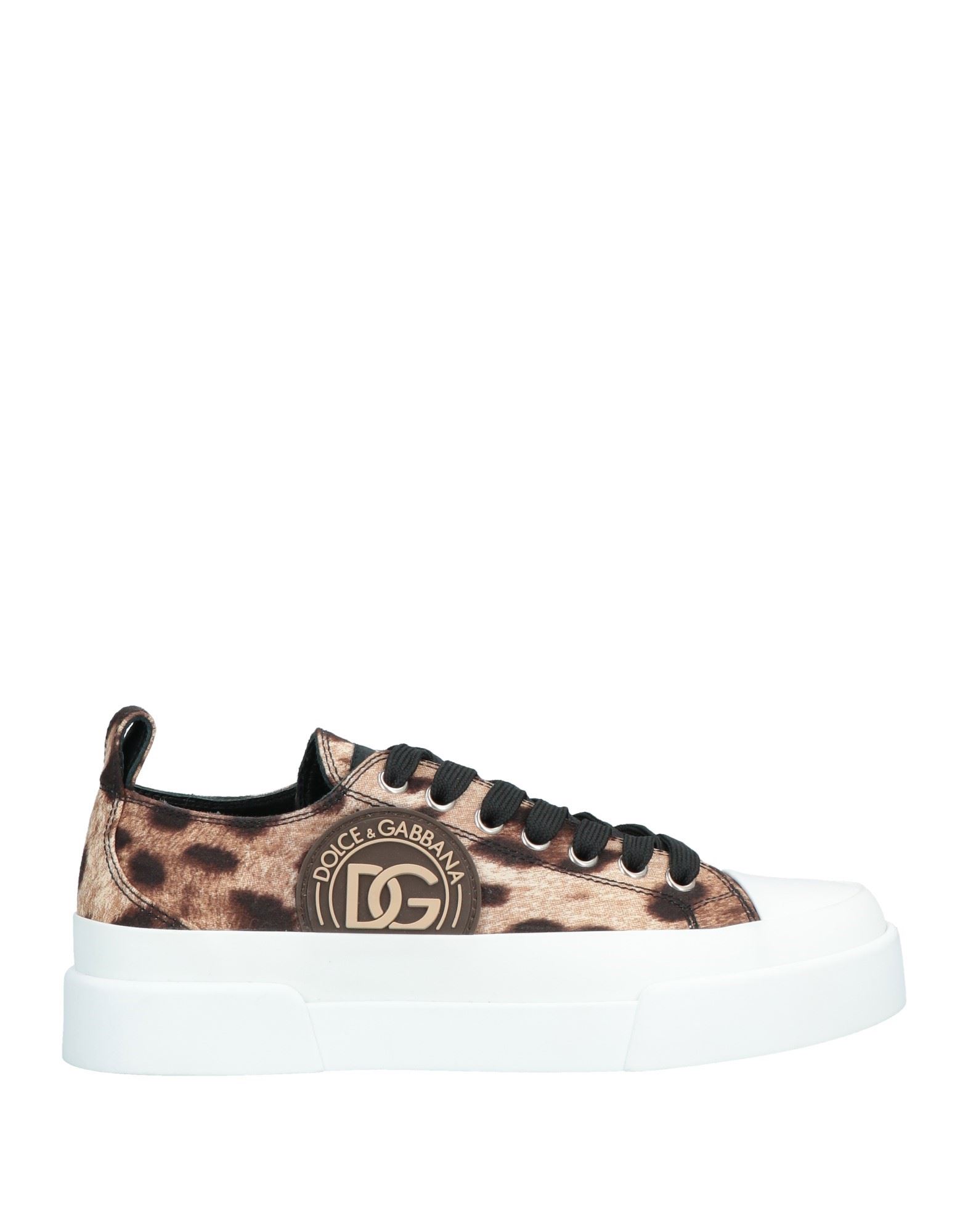 Dolce & Gabbana Sneakers In Brown